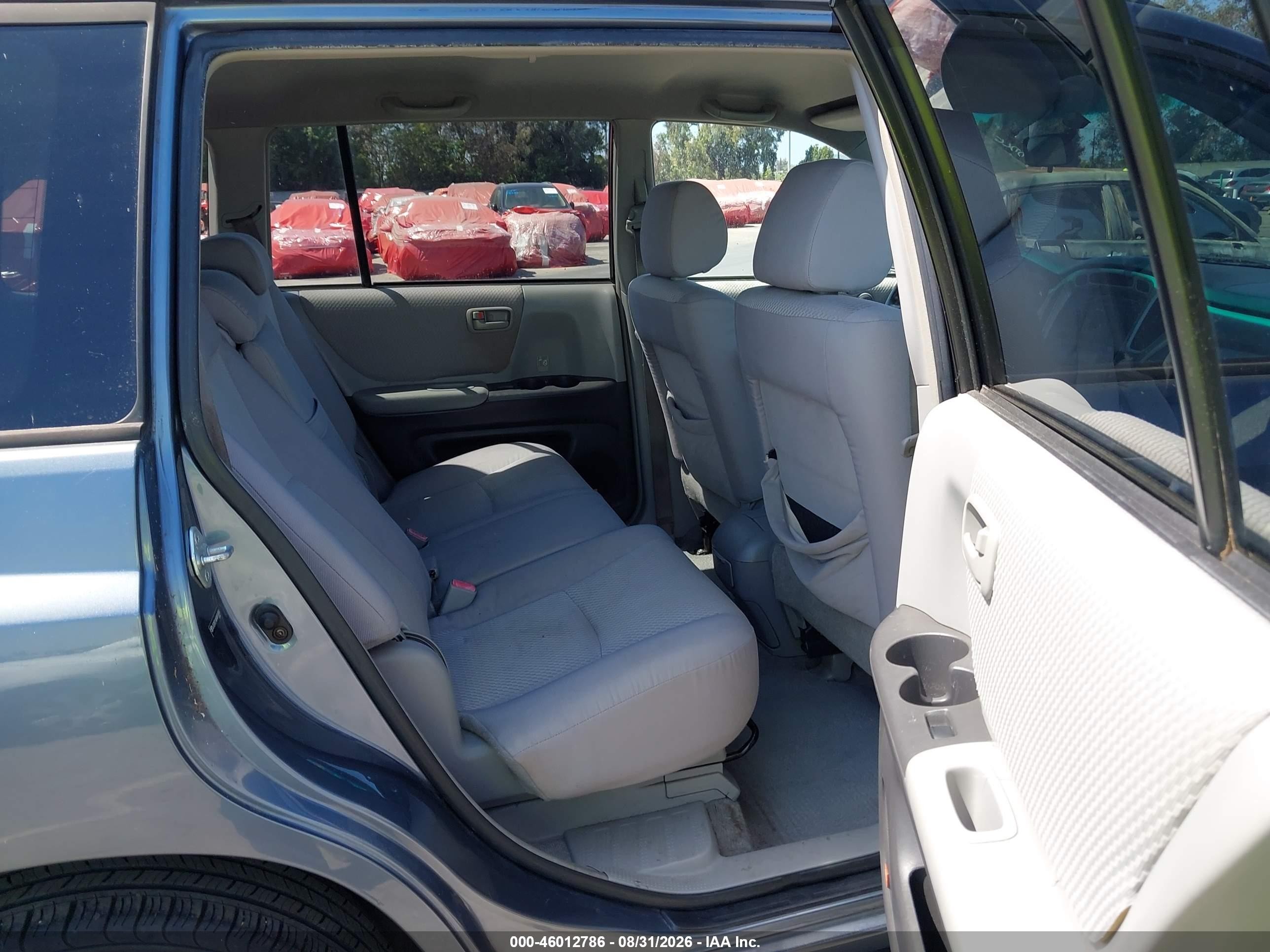2004 Toyota Highlander V6 Gray vin: JTEDP21AX40016868