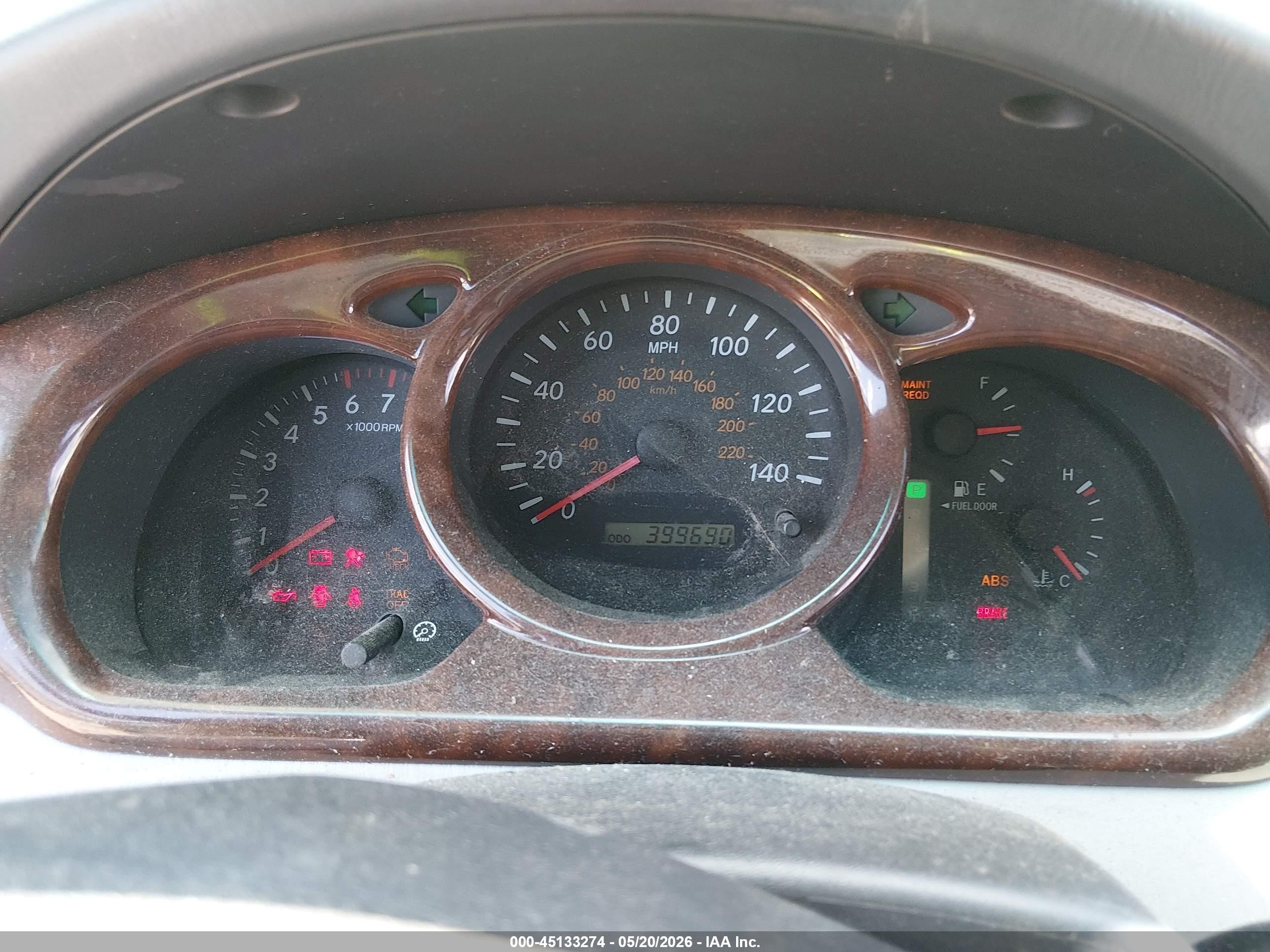2004 Toyota Highlander V6 Silver vin: JTEDP21AX40024632
