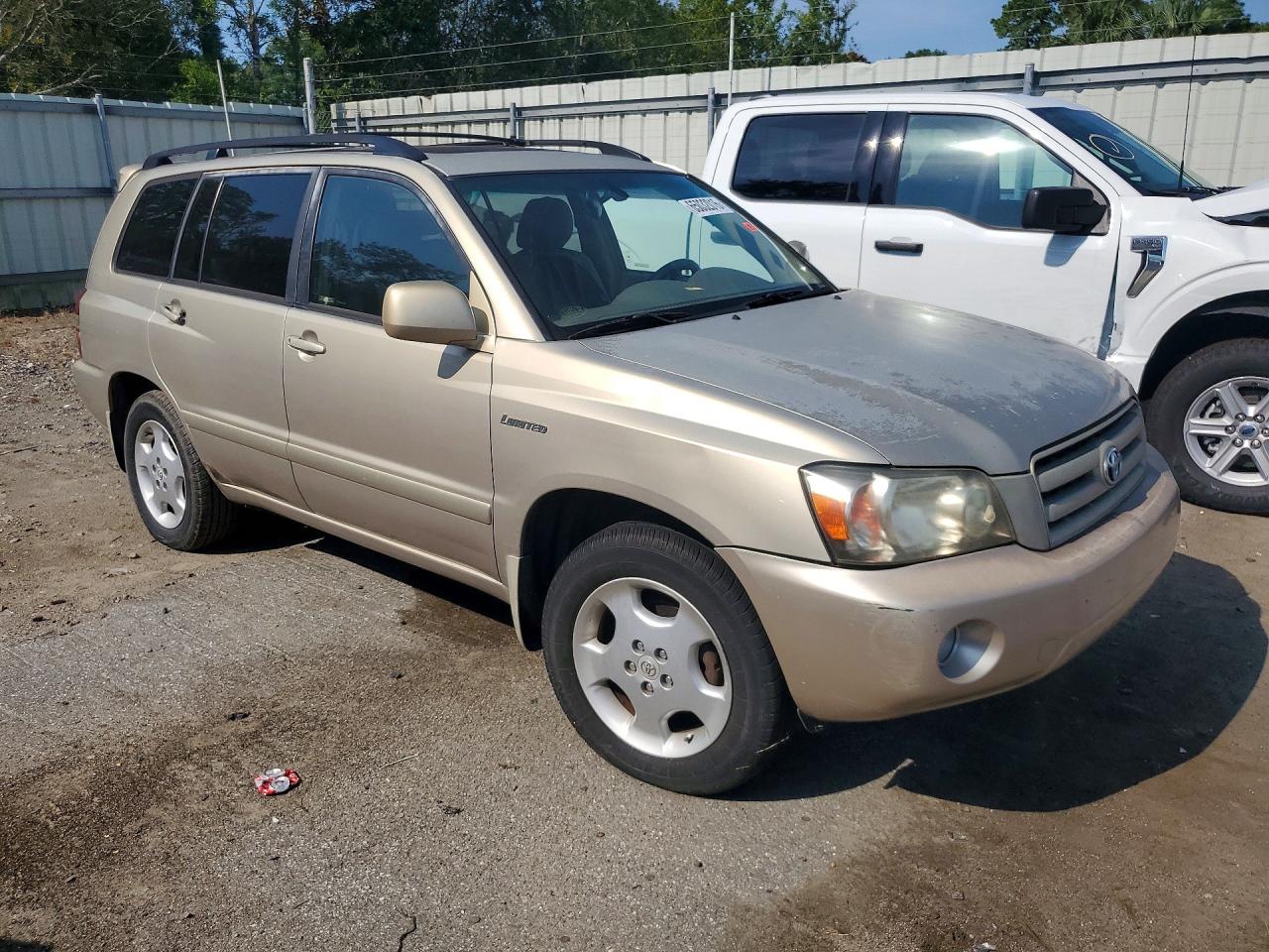 2004 Toyota Highlander Limited Gold vin: JTEDP21AX40025327