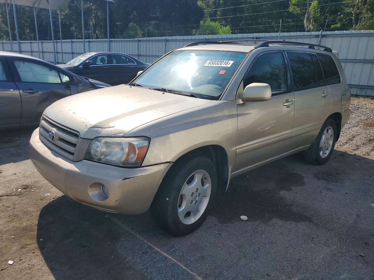 2004 Toyota Highlander Limited Gold vin: JTEDP21AX40025327