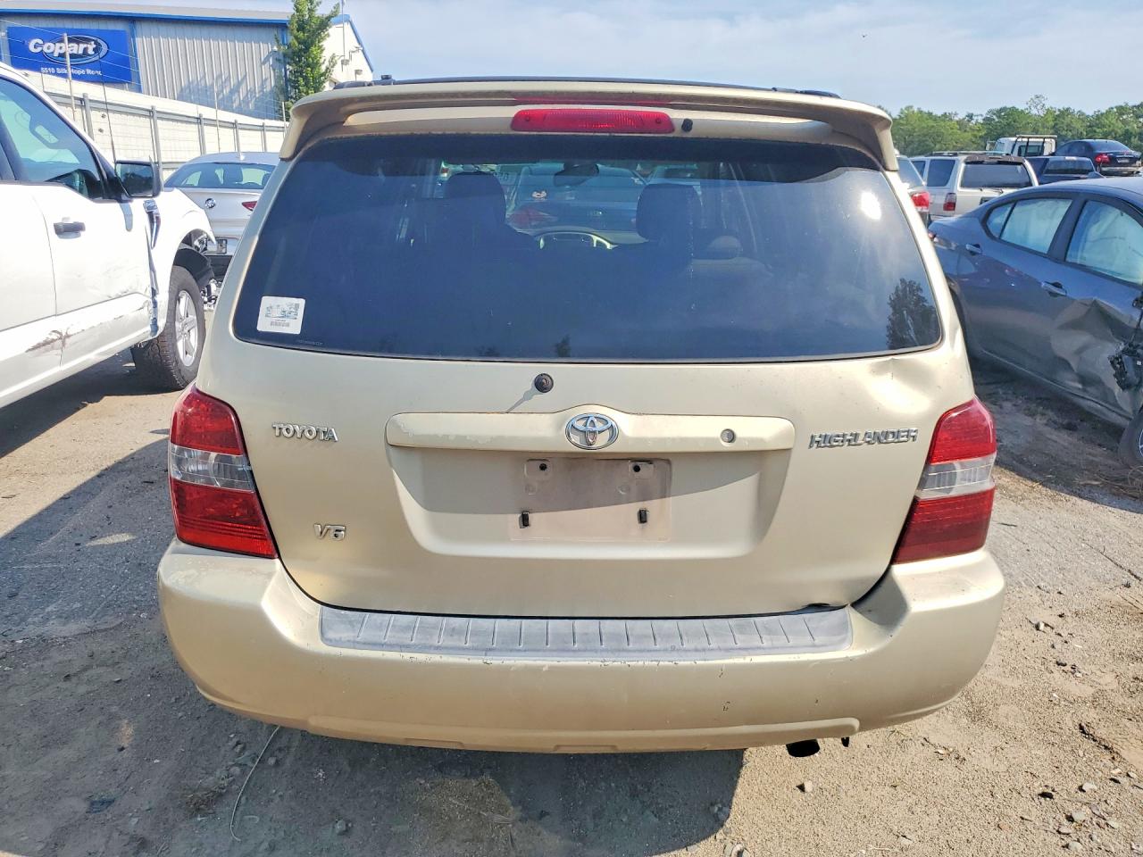 2004 Toyota Highlander Limited Gold vin: JTEDP21AX40025327