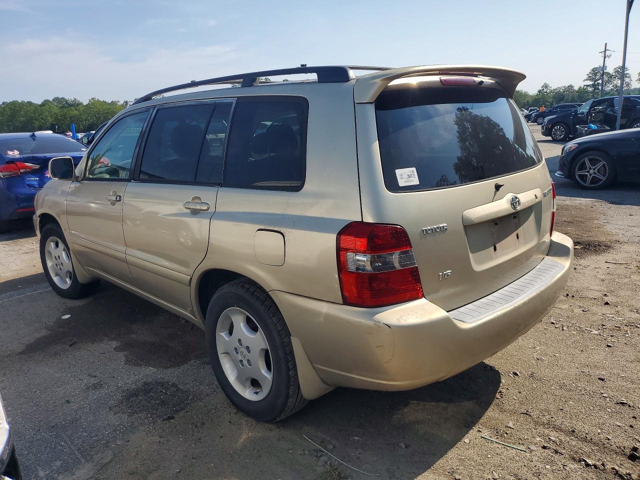 2004 Toyota Highlander Limited Gold vin: JTEDP21AX40025327