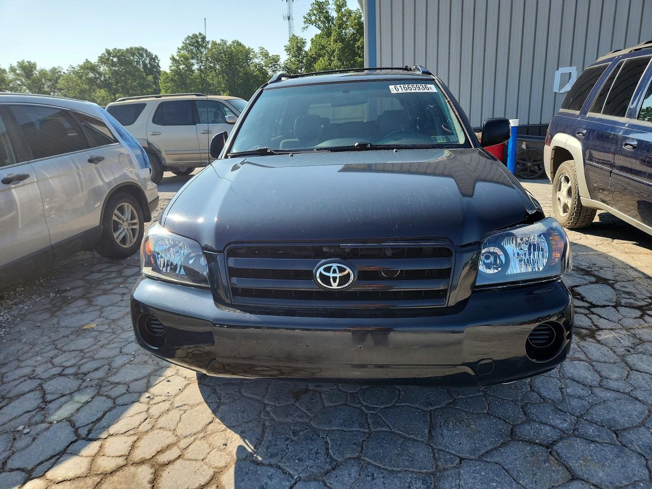 2004 Toyota Highlander Base Black vin: JTEDP21AX40038420