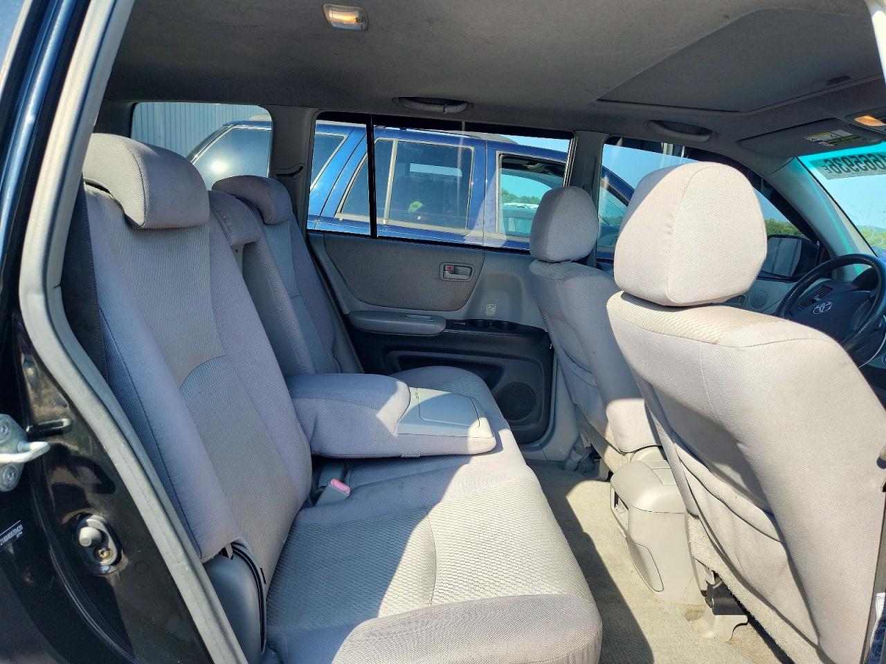 2004 Toyota Highlander Base Black vin: JTEDP21AX40038420