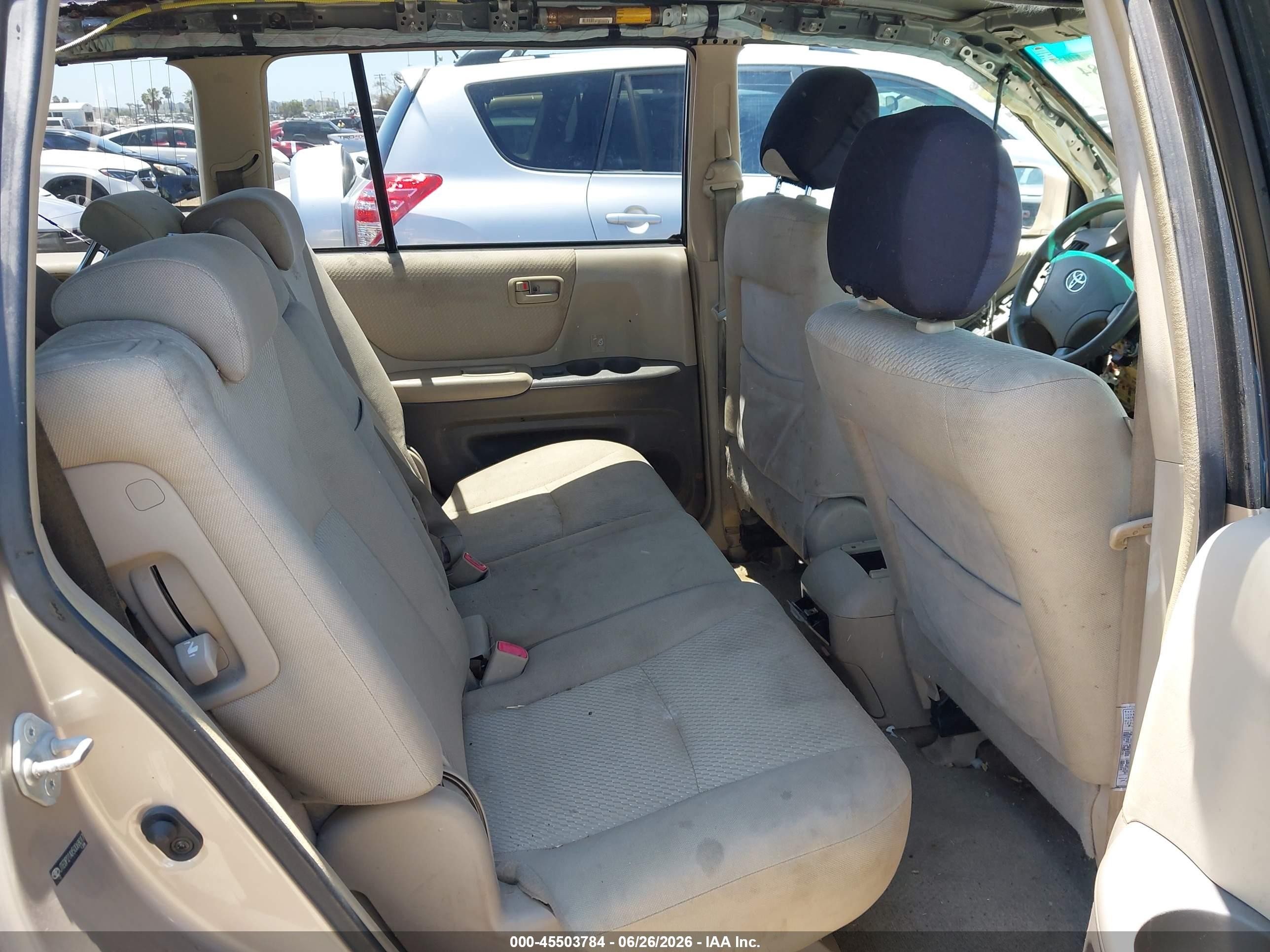 2005 Toyota Highlander V6 Gold vin: JTEDP21AX50068017
