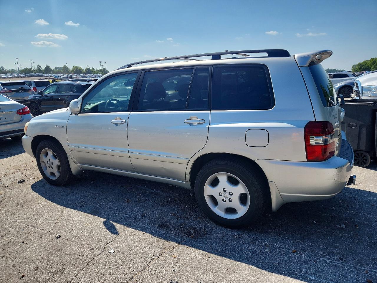 2006 Toyota Highlander Limited Silver vin: JTEDP21AX60095333