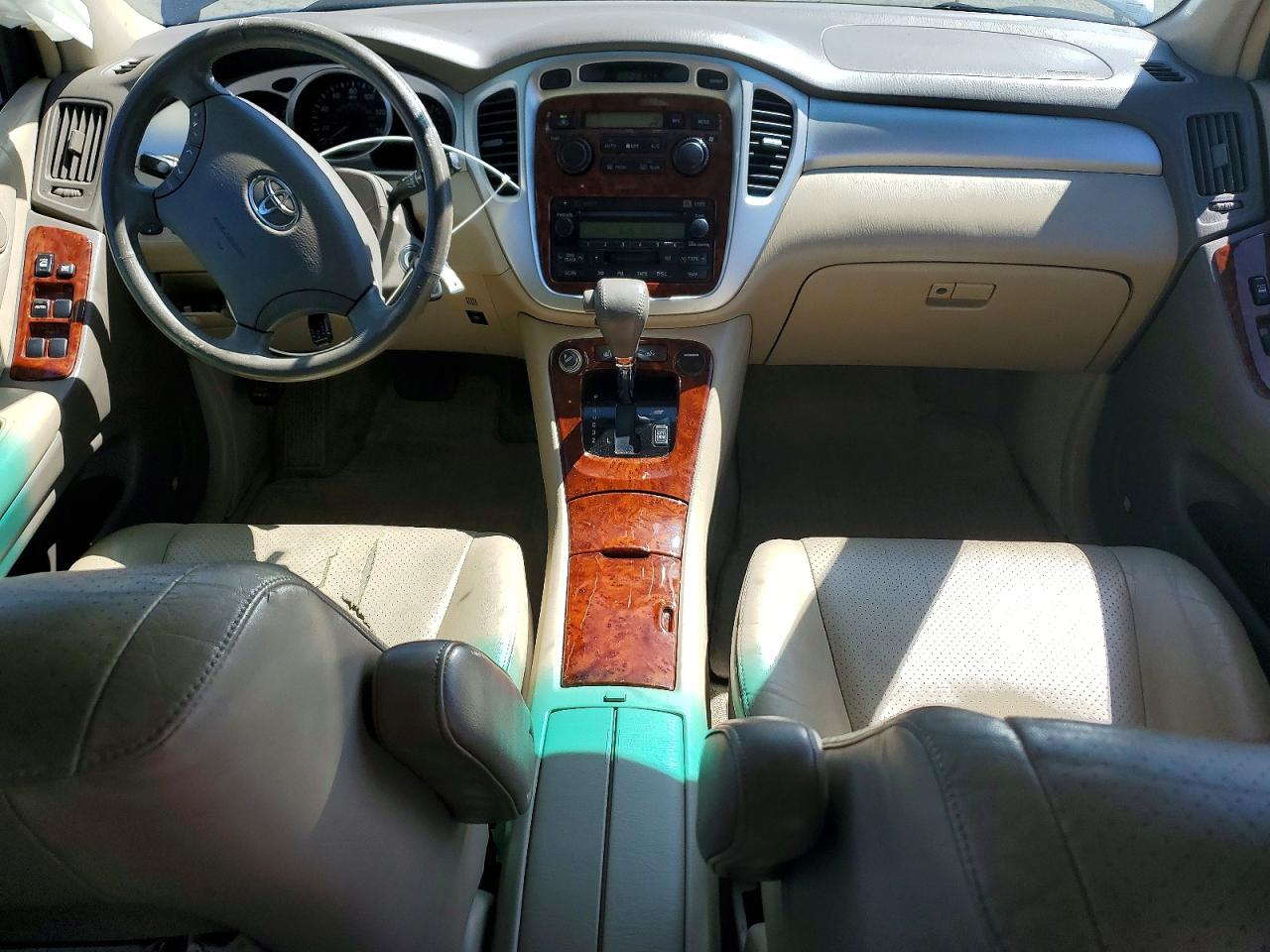 2006 Toyota Highlander Limited Blue vin: JTEDP21AX60096000
