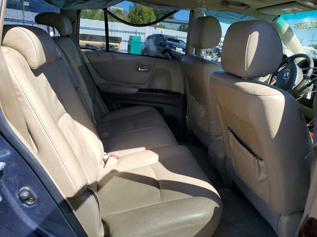 2006 Toyota Highlander Limited Blue vin: JTEDP21AX60096000