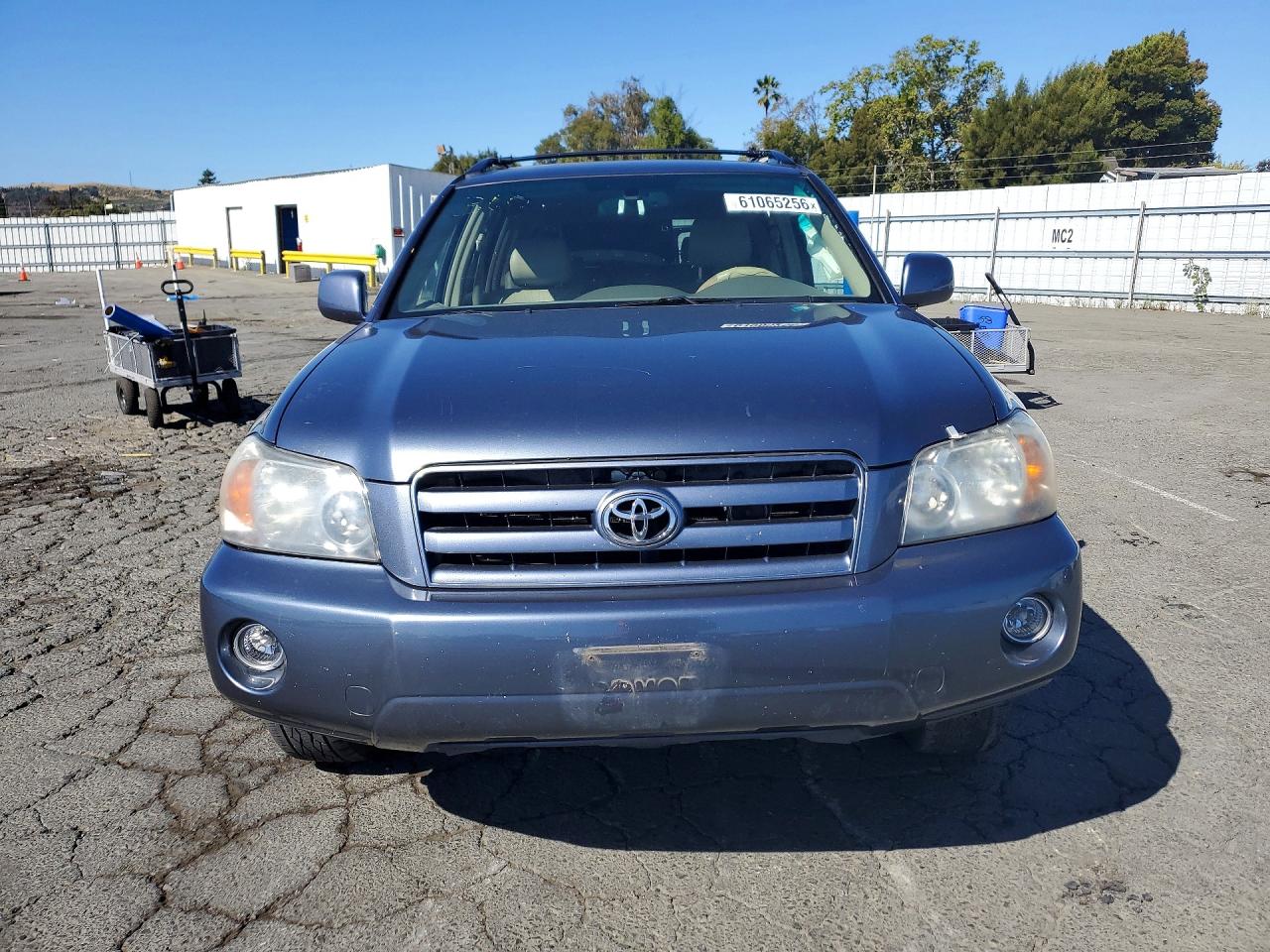 2006 Toyota Highlander Limited Blue vin: JTEDP21AX60096000