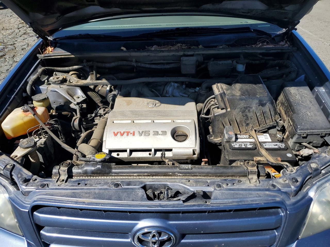 2006 Toyota Highlander Limited Blue vin: JTEDP21AX60096000