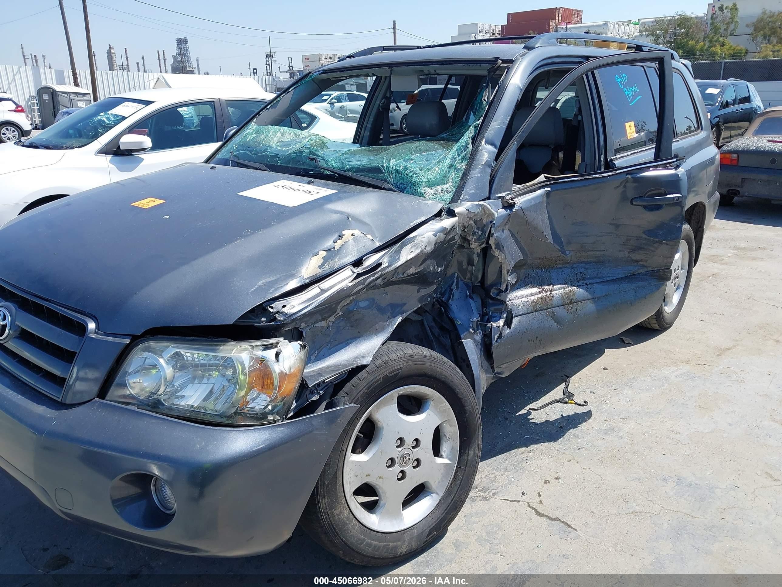 2006 Toyota Highlander Limited V6 Gray vin: JTEDP21AX60104595
