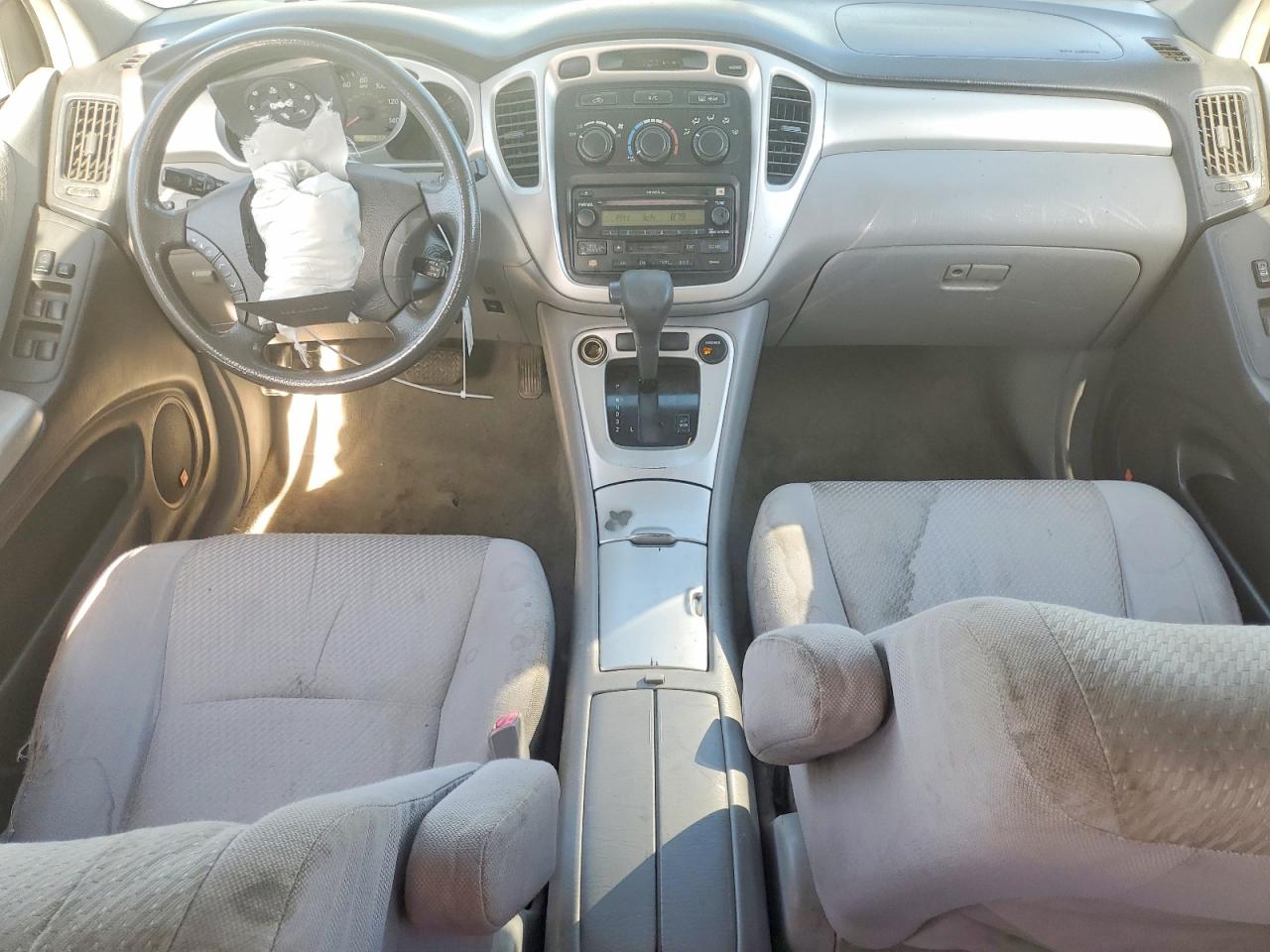 2007 Toyota Highlander Base Blue vin: JTEDP21AX70129952
