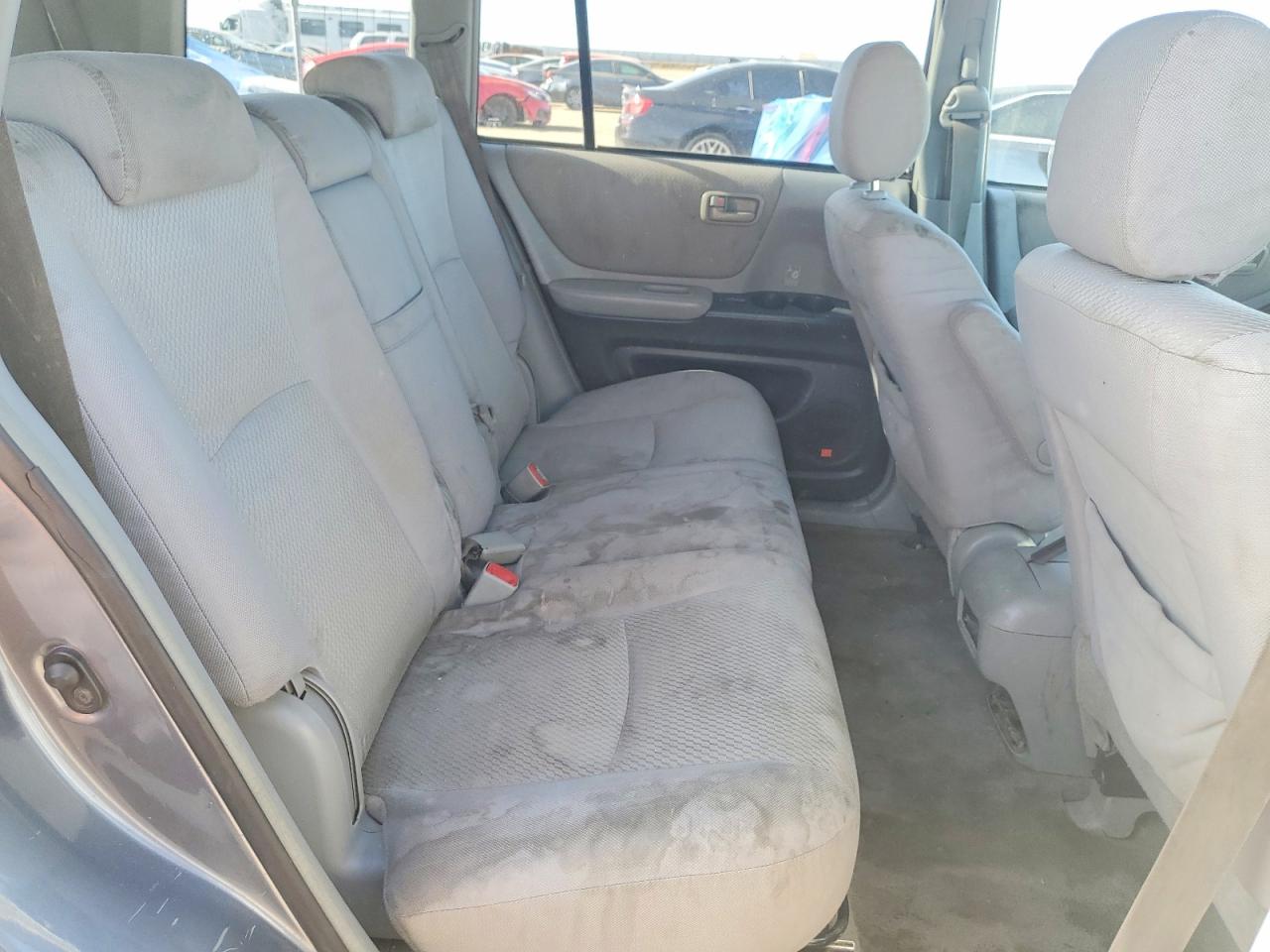 2007 Toyota Highlander Base Blue vin: JTEDP21AX70129952