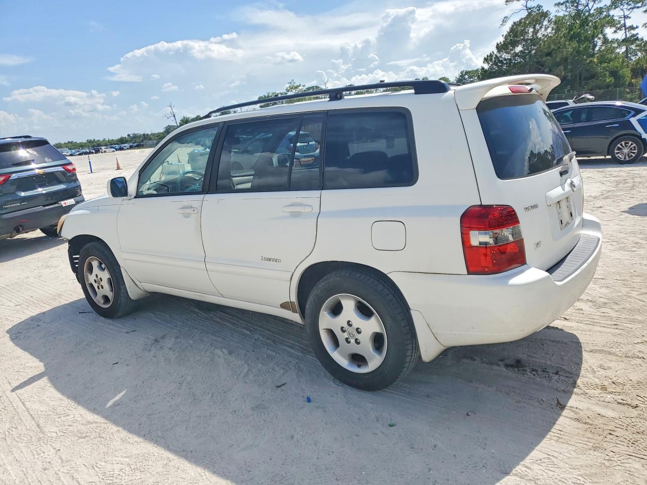 2007 Toyota Highlander Limited Silver vin: JTEDP21AX70138330