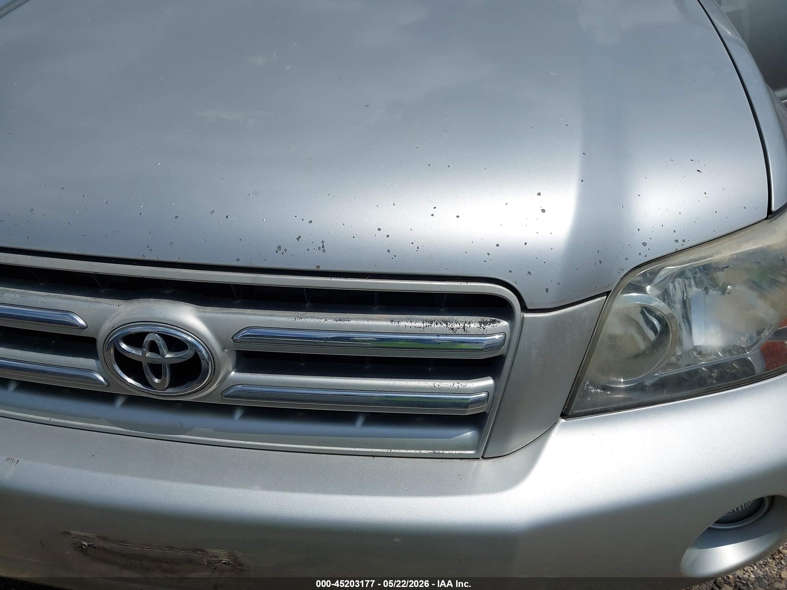 2007 Toyota Highlander Sport V6 Silver vin: JTEDP21AX70139722