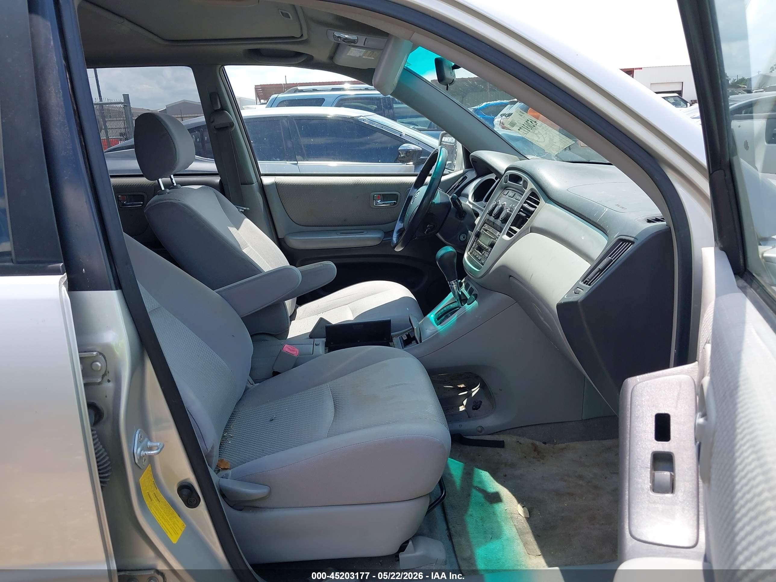 2007 Toyota Highlander Sport V6 Silver vin: JTEDP21AX70139722