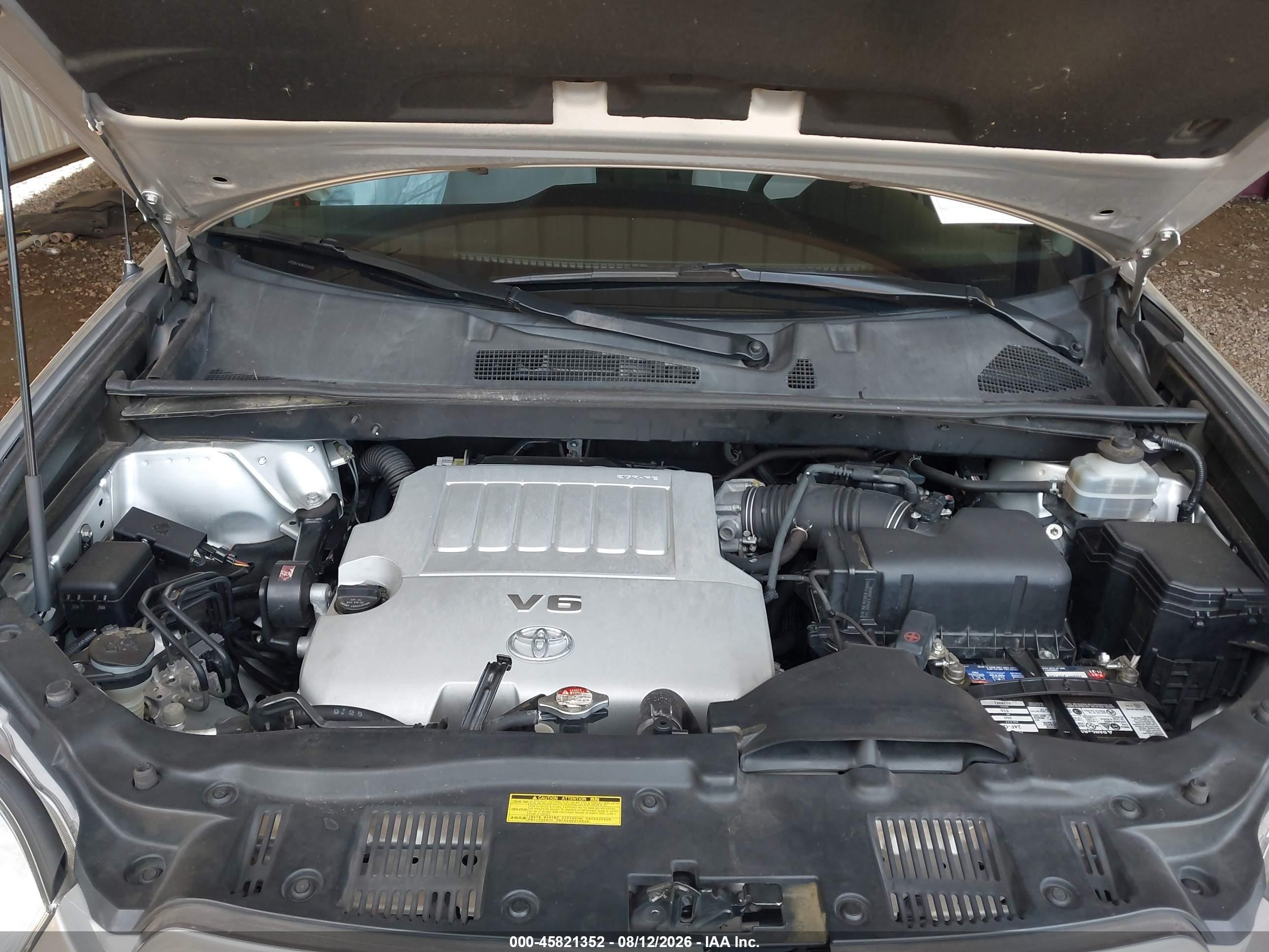 2008 Toyota Highlander Серебряный vin: JTEDS41A082022652
