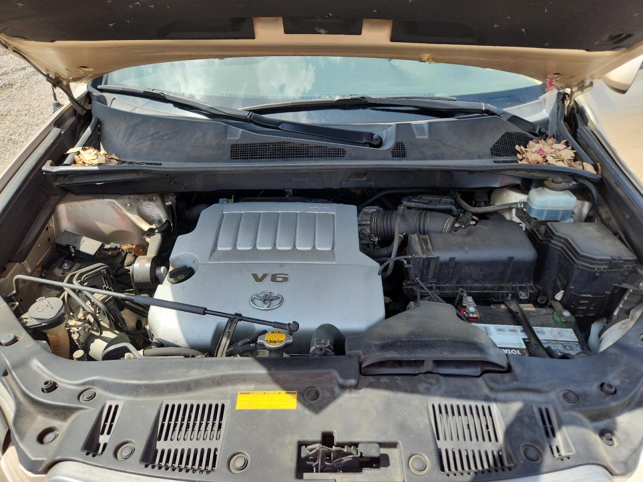 2008 Toyota Highlander Base Золотой vin: JTEDS41A182005780