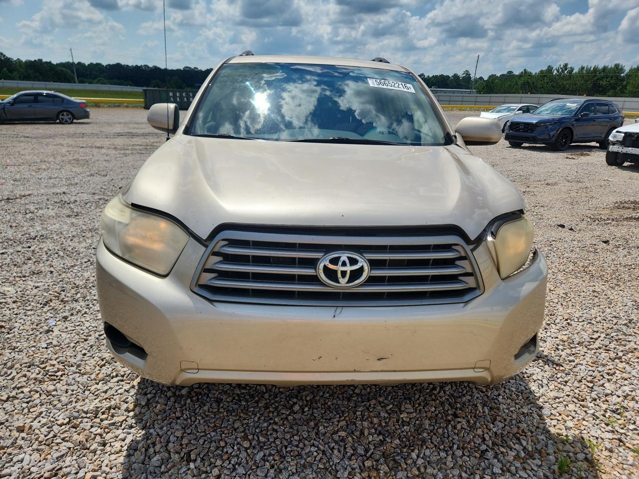 2008 Toyota Highlander Base Золотой vin: JTEDS41A182005780