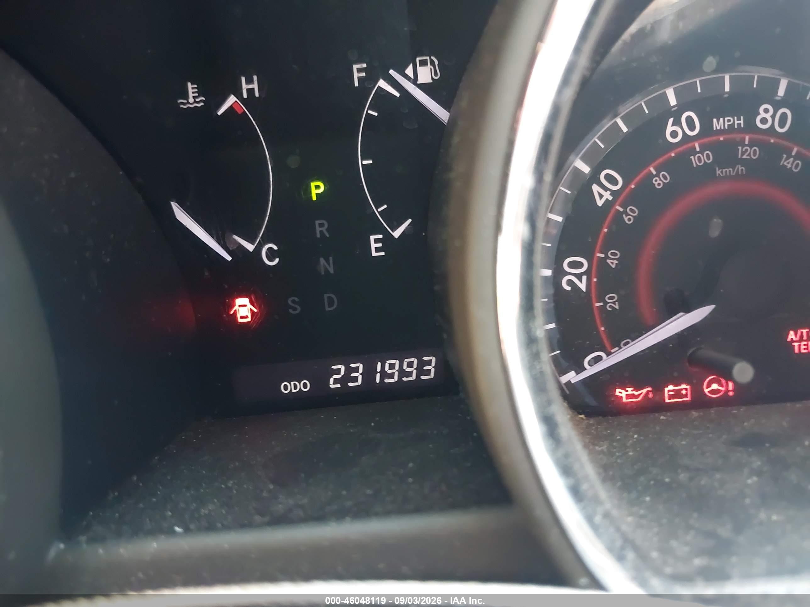 2008 Toyota Highlander   Burgundy vin: JTEDS41A182009201