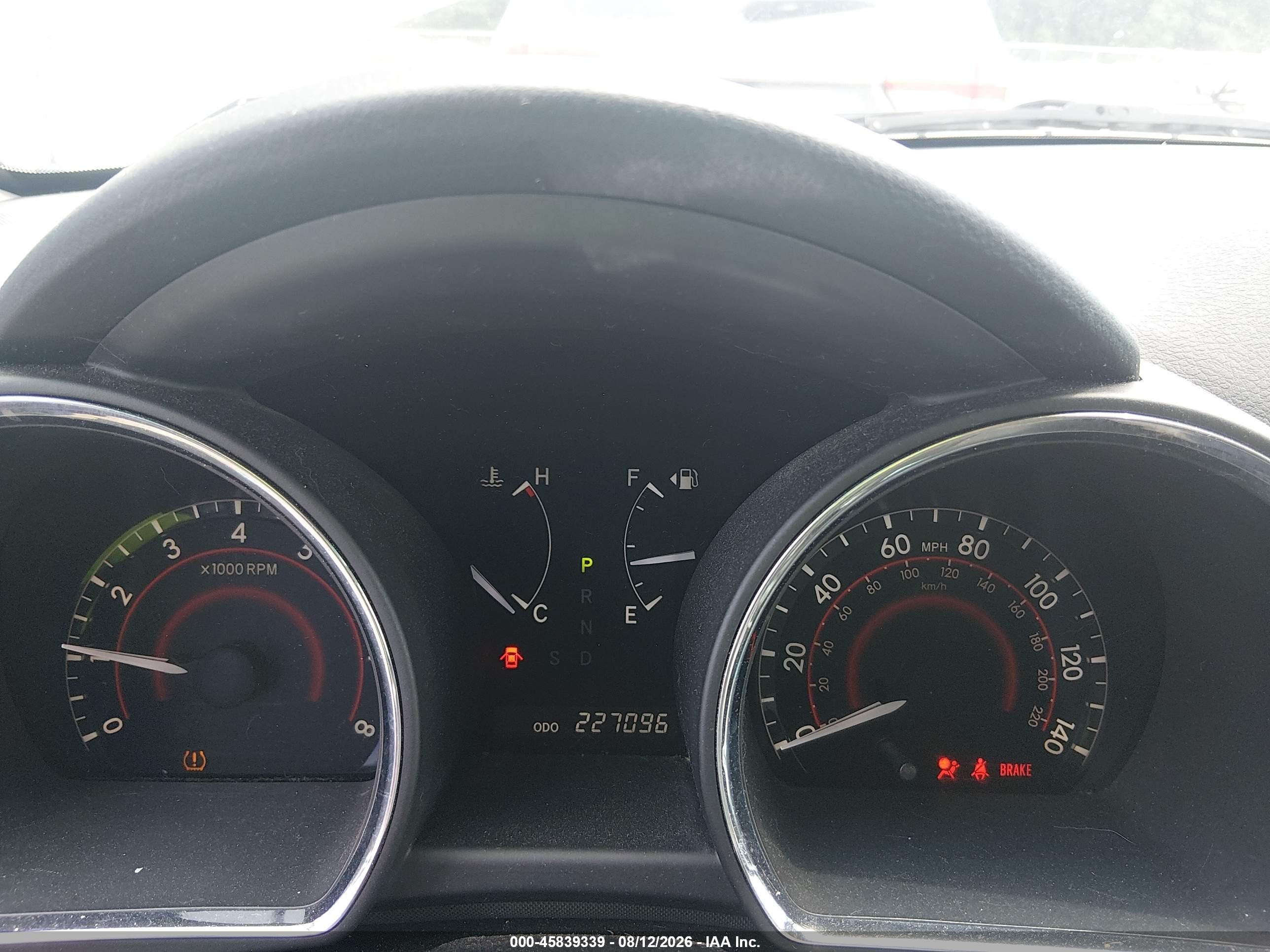 2008 Toyota Highlander   Light Blue vin: JTEDS41A182035880