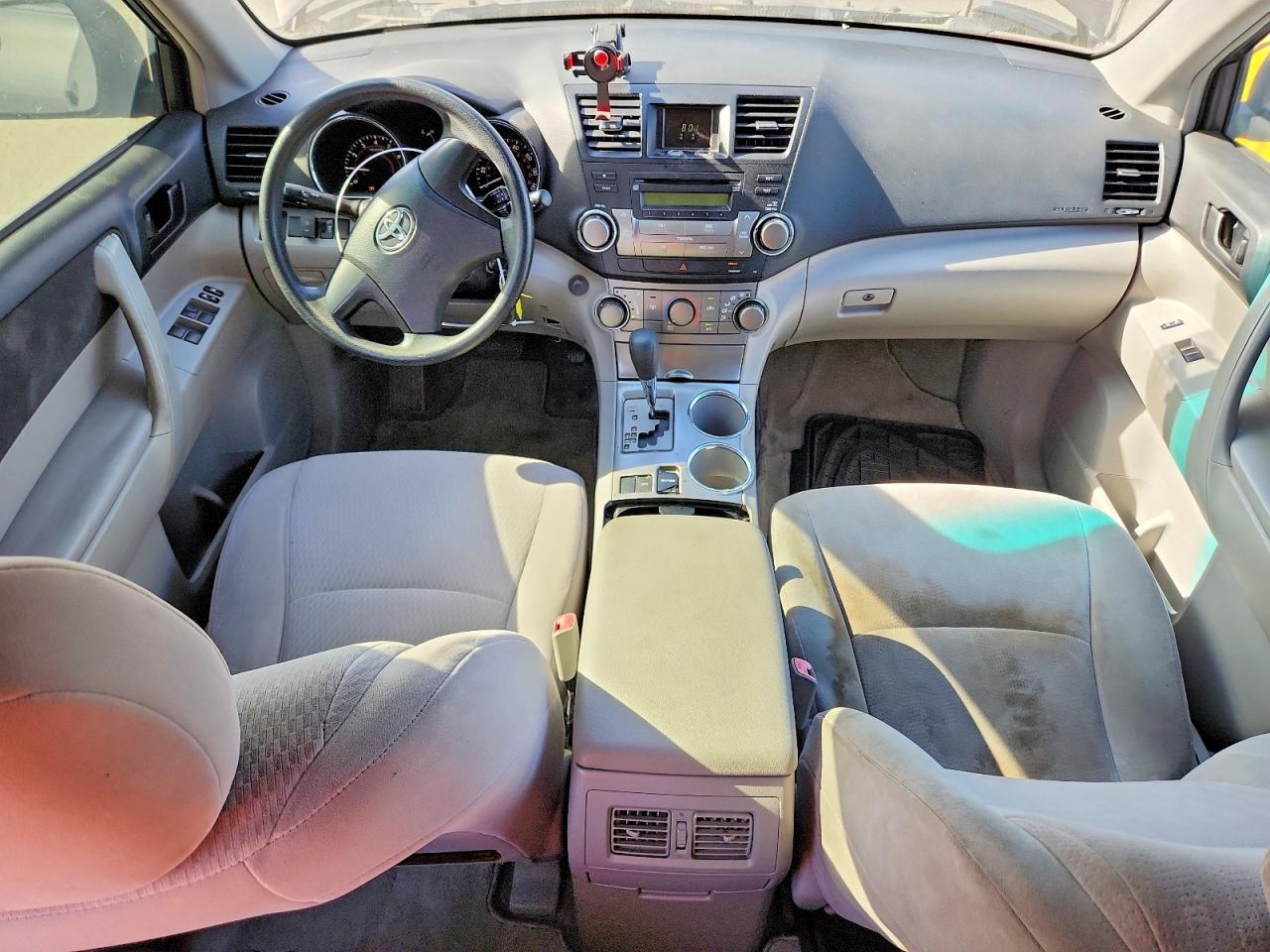 2008 Toyota Highlander Base Gray vin: JTEDS41A182038729