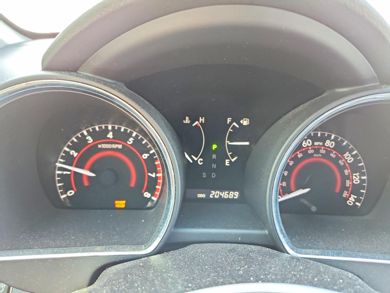 2008 Toyota Highlander Base Gray vin: JTEDS41A182038729
