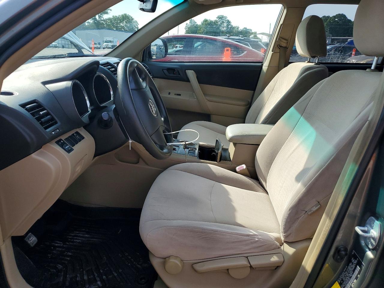 2008 Toyota Highlander Base Green vin: JTEDS41A282015671