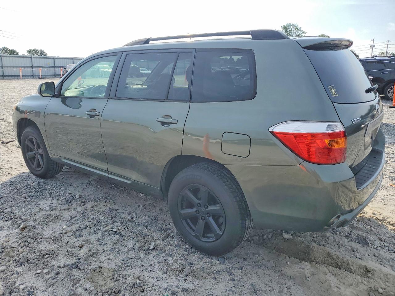 2008 Toyota Highlander Base Green vin: JTEDS41A282015671
