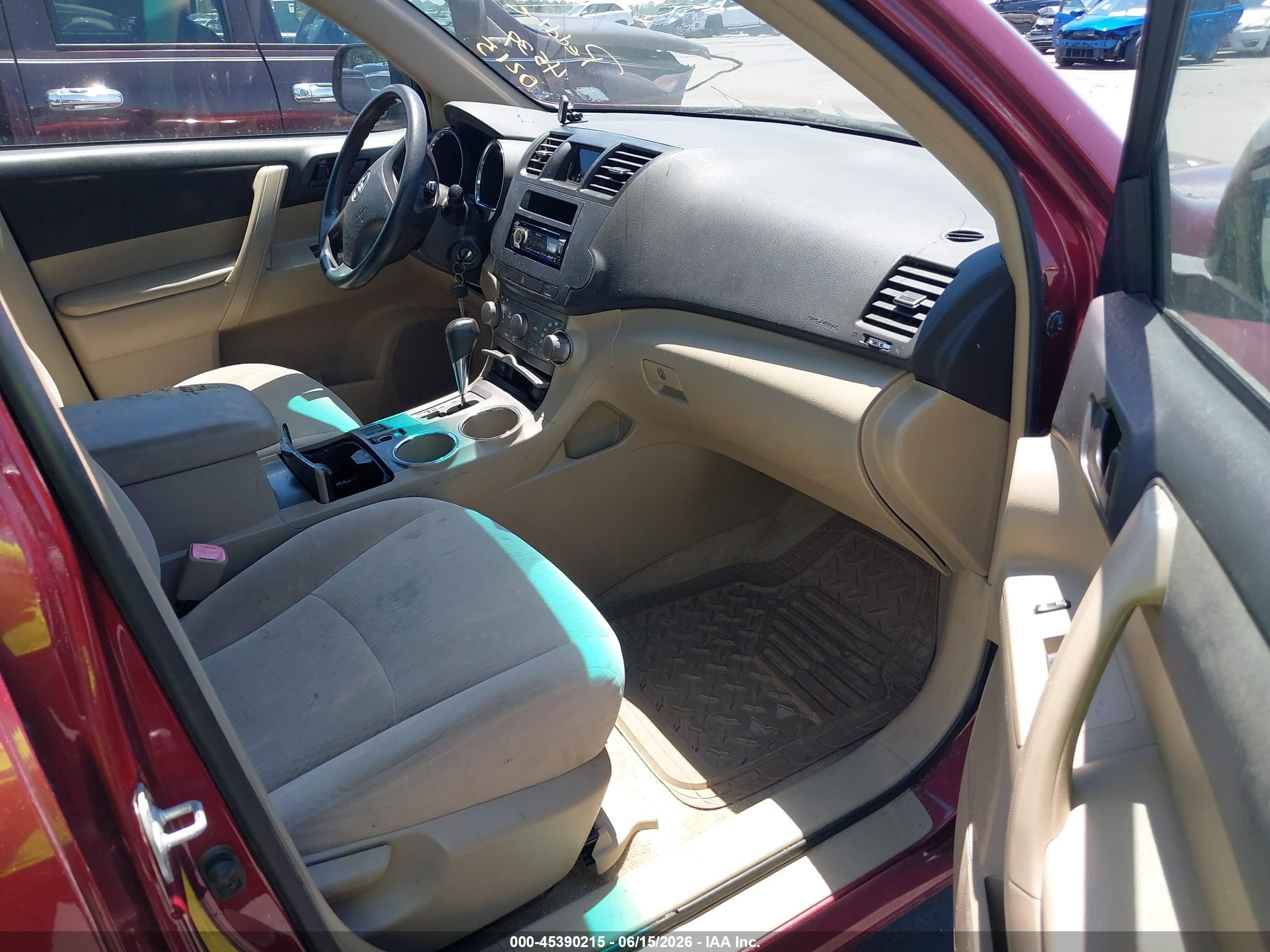 2008 Toyota Highlander   Red vin: JTEDS41A282019512