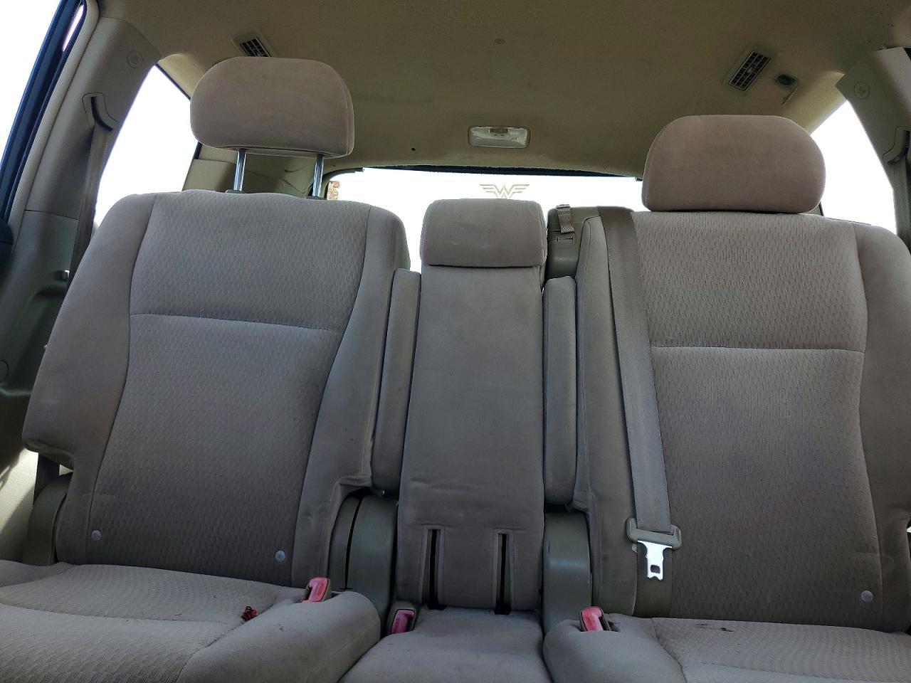 2008 Toyota Highlander Base Blue vin: JTEDS41A382001455