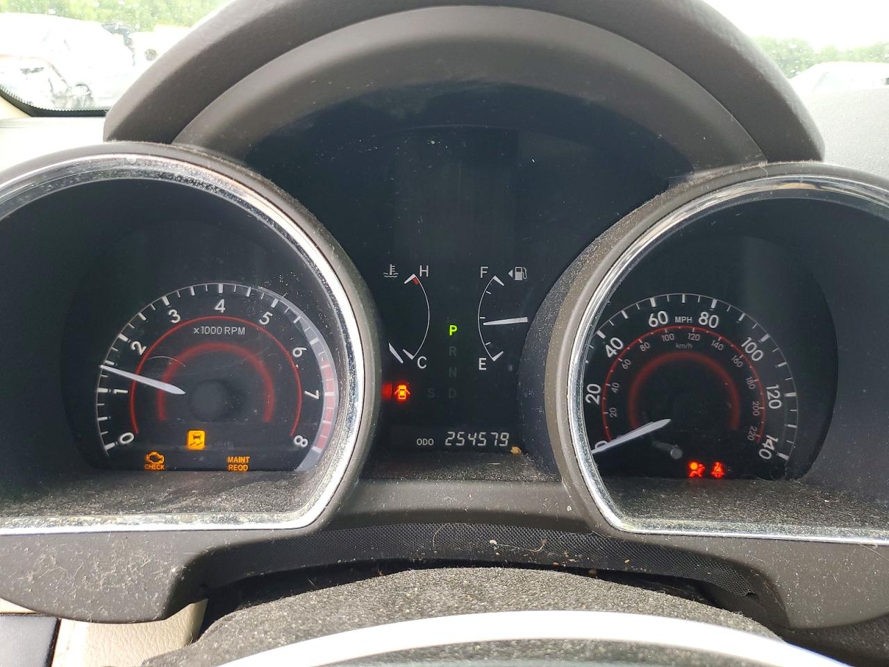 2008 Toyota Highlander Base Blue vin: JTEDS41A382009023