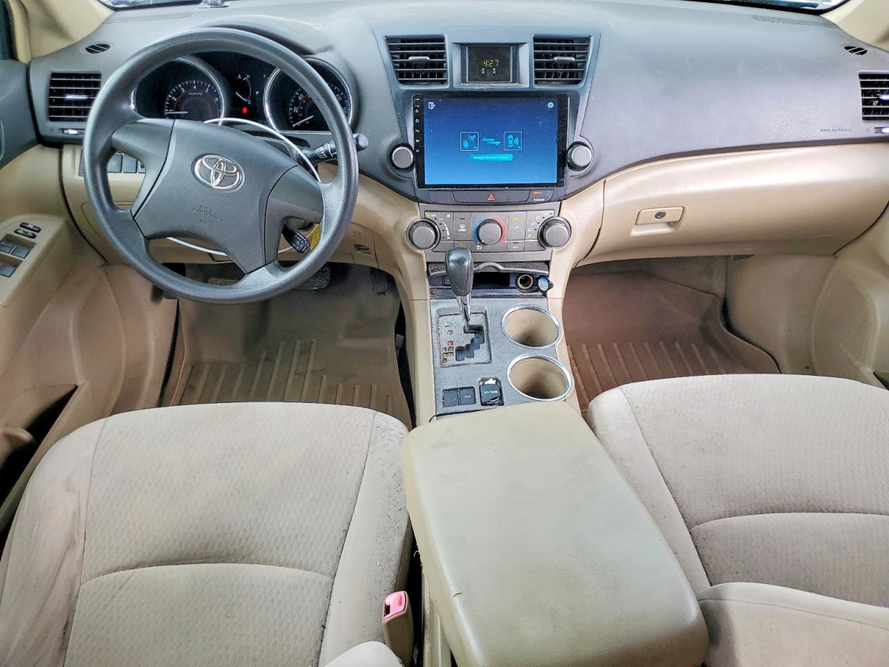 2008 Toyota Highlander Base Blue vin: JTEDS41A382009023
