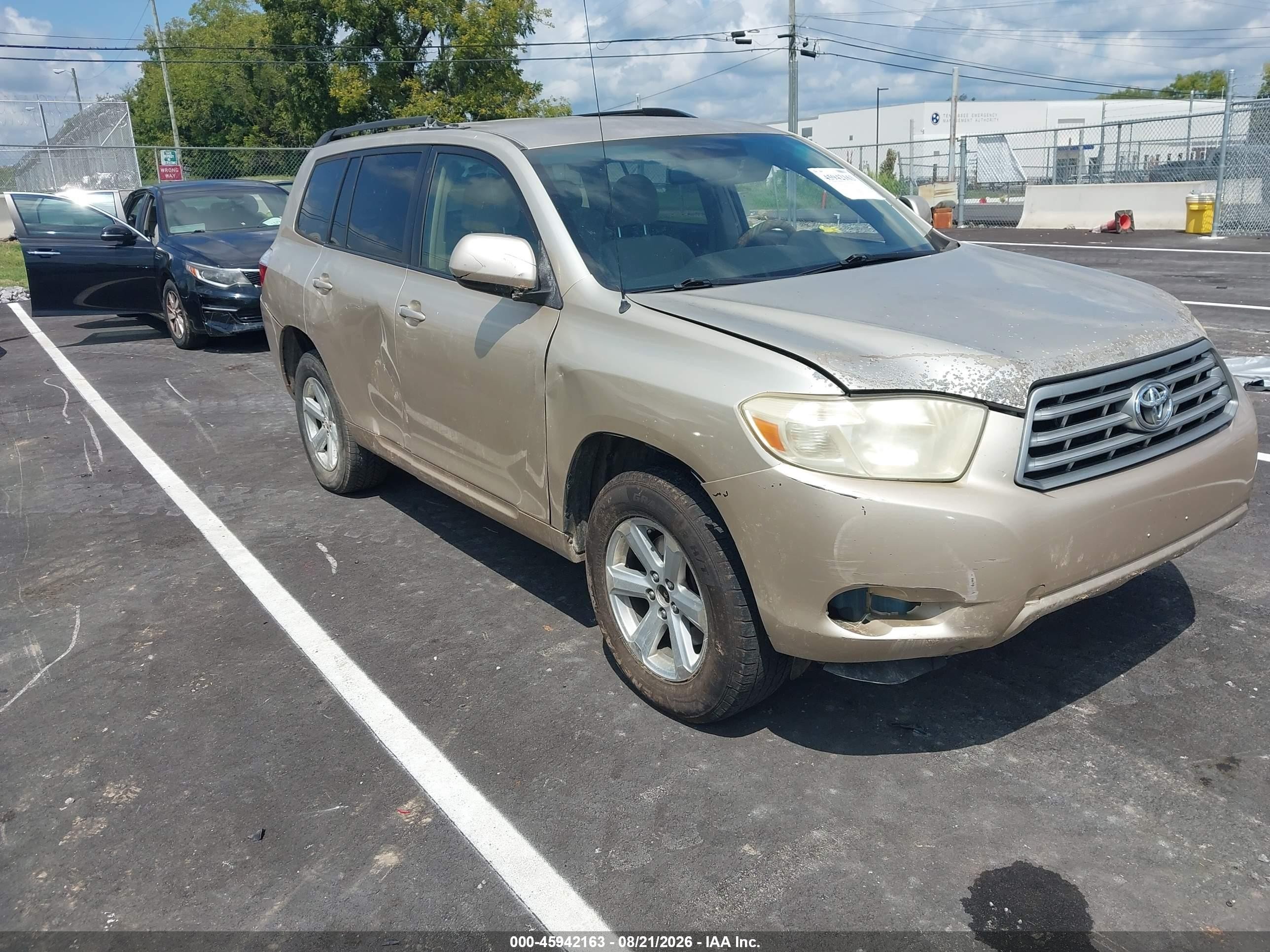 2008 Toyota Highlander   Champagne vin: JTEDS41A382031409