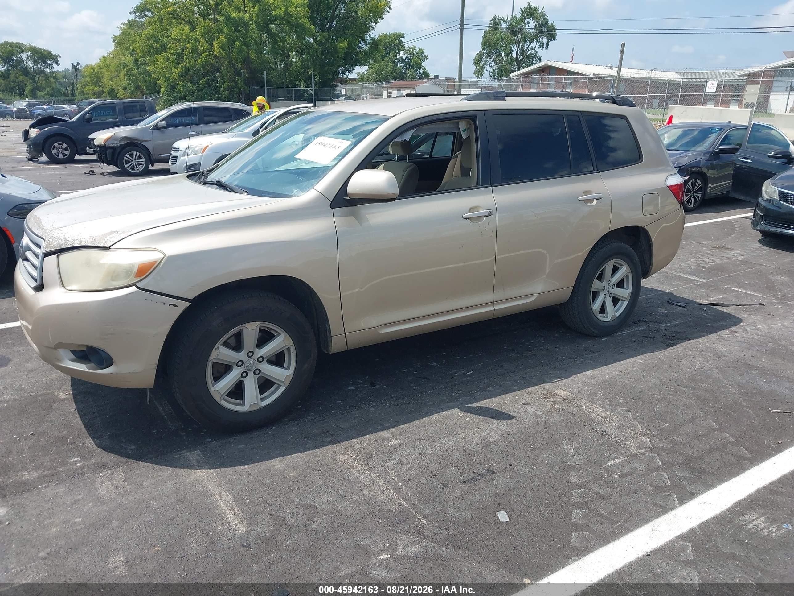 2008 Toyota Highlander   Champagne vin: JTEDS41A382031409
