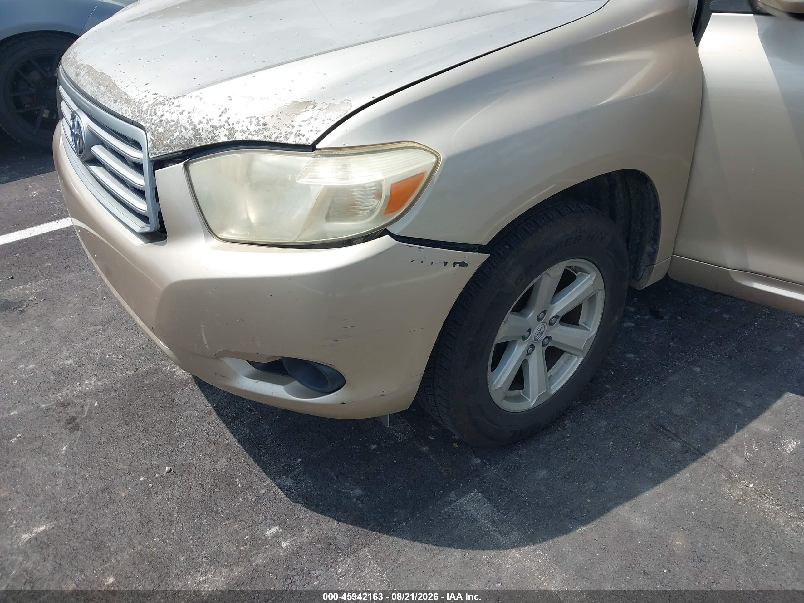 2008 Toyota Highlander   Champagne vin: JTEDS41A382031409