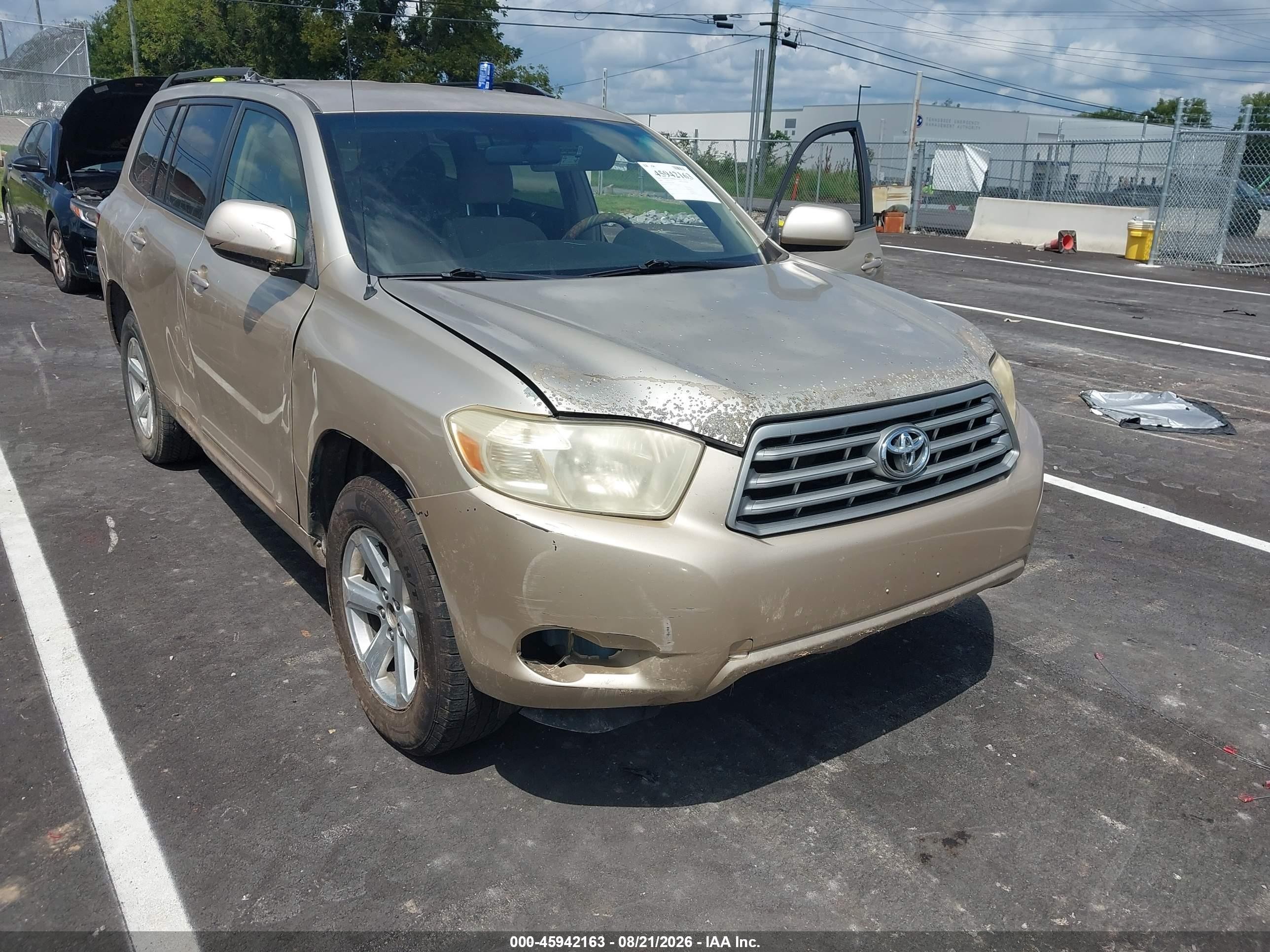 2008 Toyota Highlander   Champagne vin: JTEDS41A382031409