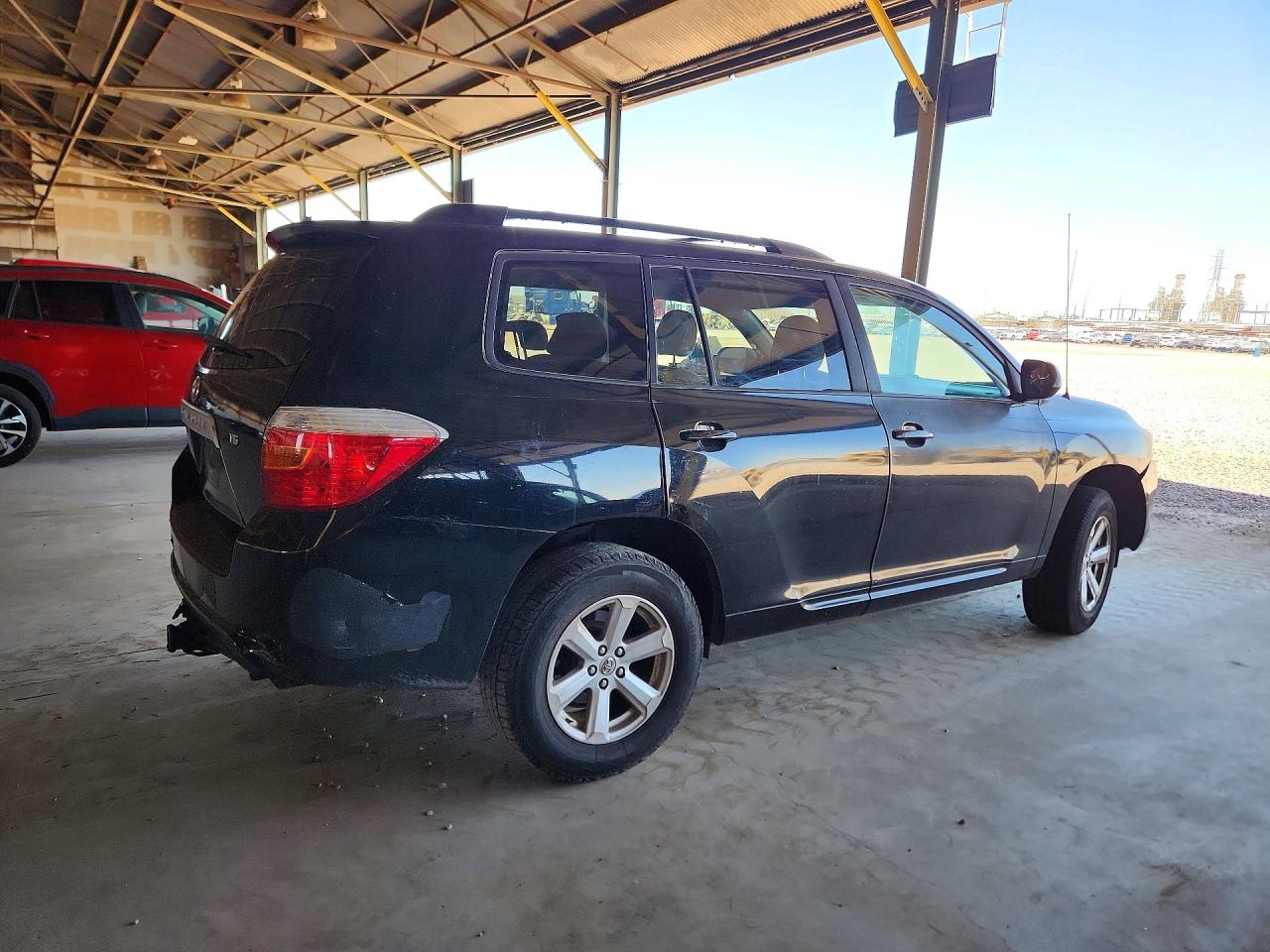 2009 Toyota Highlander Base Черный vin: JTEDS41A392083303