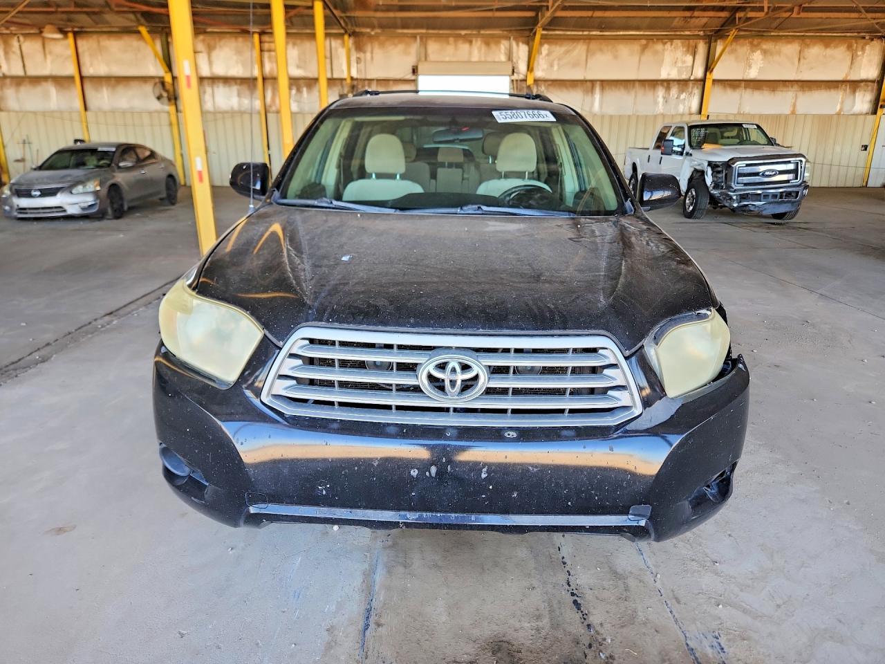 2009 Toyota Highlander Base Черный vin: JTEDS41A392083303
