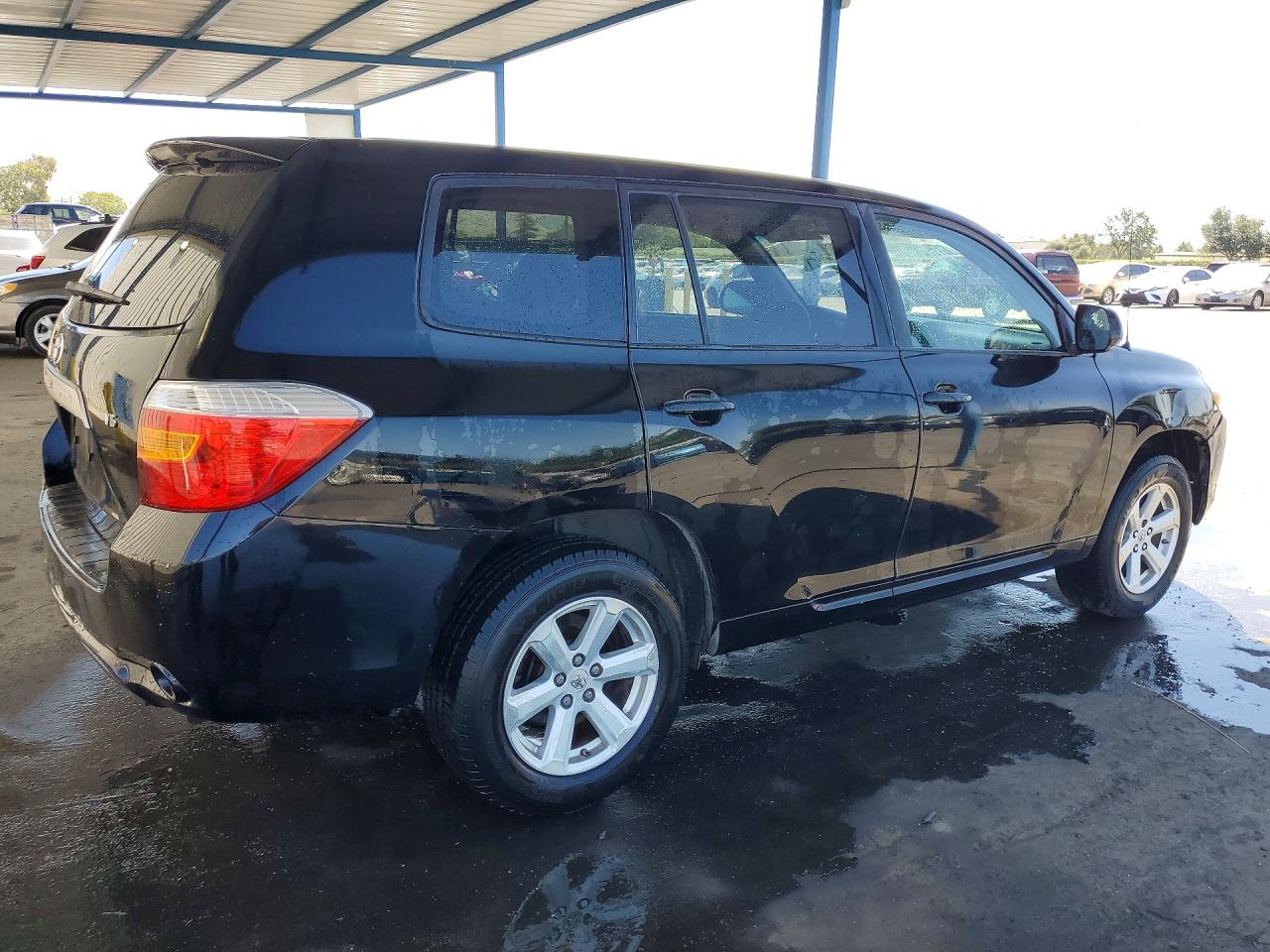 2008 Toyota Highlander Base Черный vin: JTEDS41A482041124