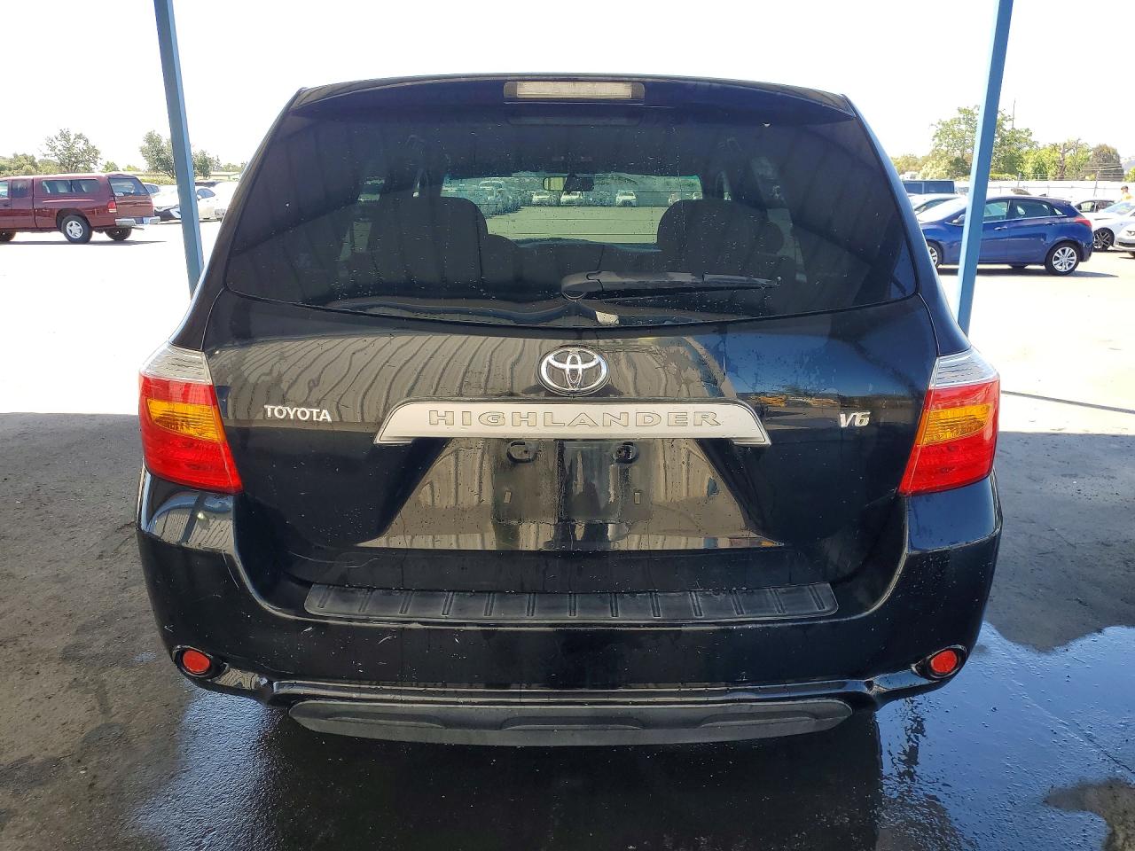 2008 Toyota Highlander Base Черный vin: JTEDS41A482041124