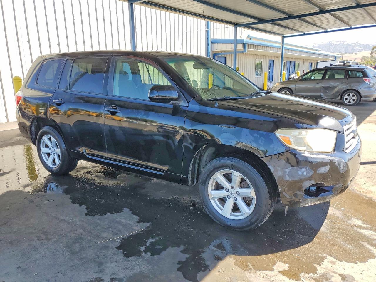 2008 Toyota Highlander Base Черный vin: JTEDS41A482041124