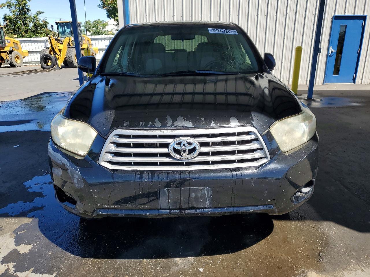 2008 Toyota Highlander Base Черный vin: JTEDS41A482041124
