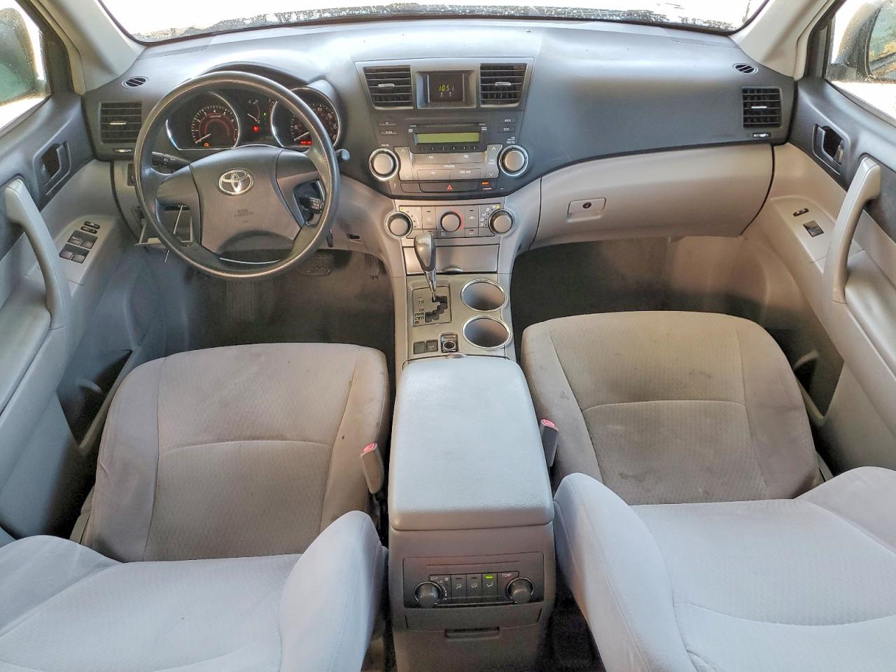 2008 Toyota Highlander Base Черный vin: JTEDS41A482041124