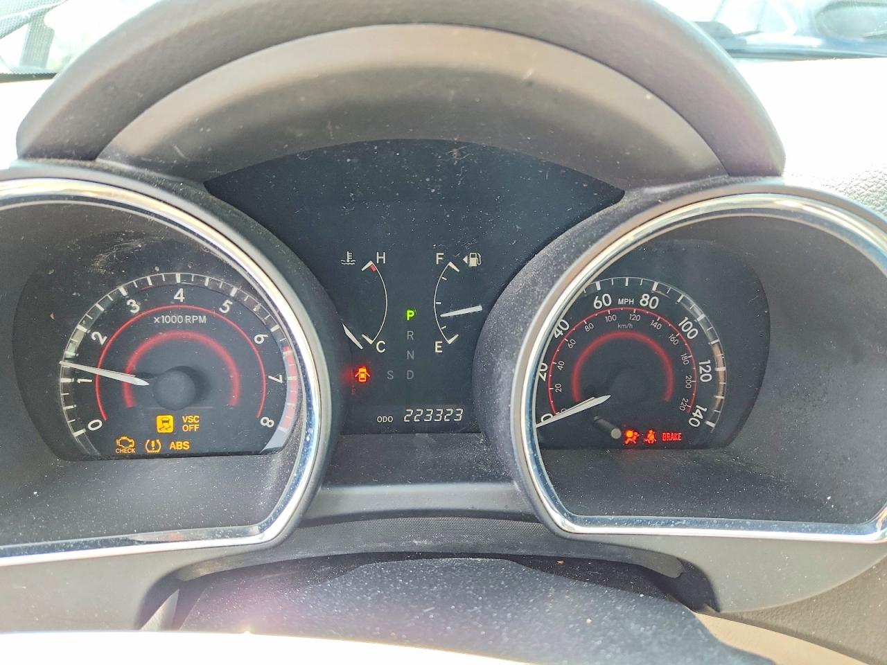 2008 Toyota Highlander Base Gray vin: JTEDS41A482047487