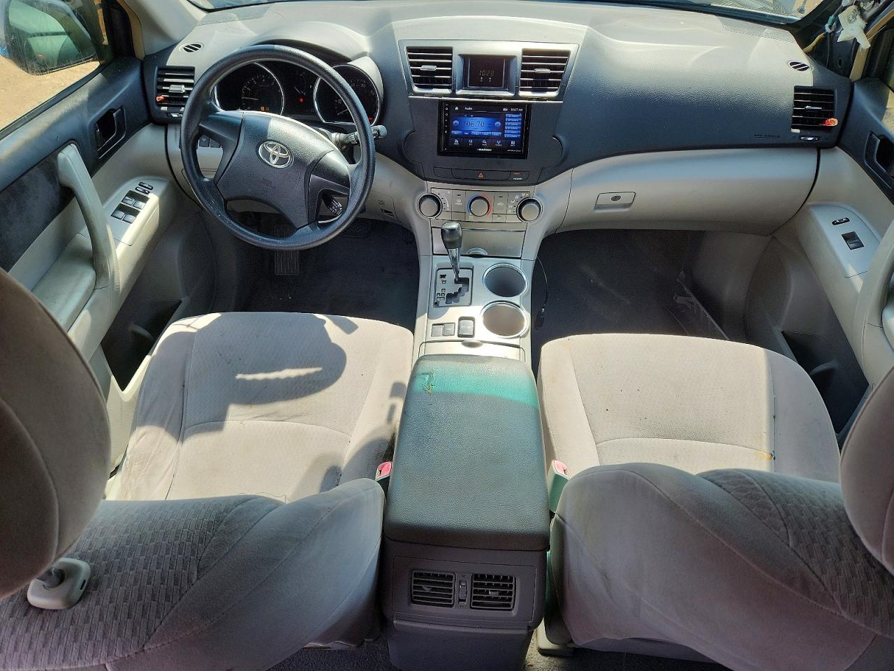 2008 Toyota Highlander Base Gray vin: JTEDS41A482047487