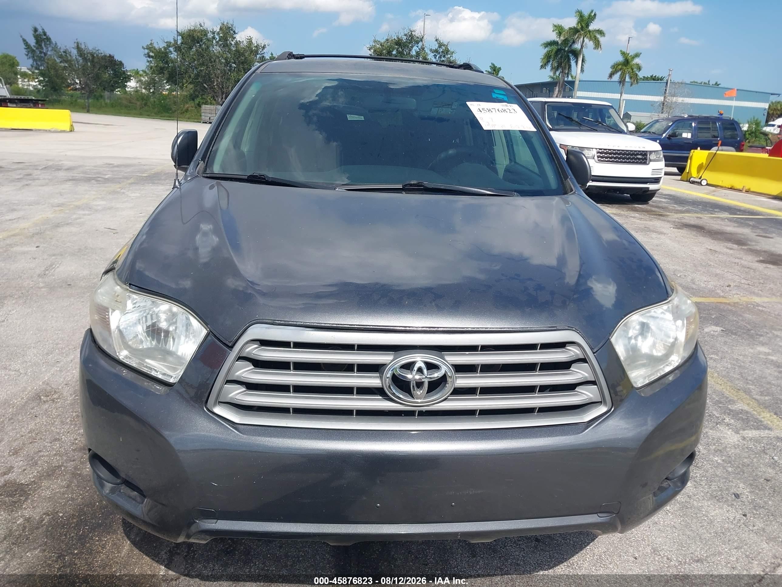 2009 Toyota Highlander   Gray vin: JTEDS41A492073072