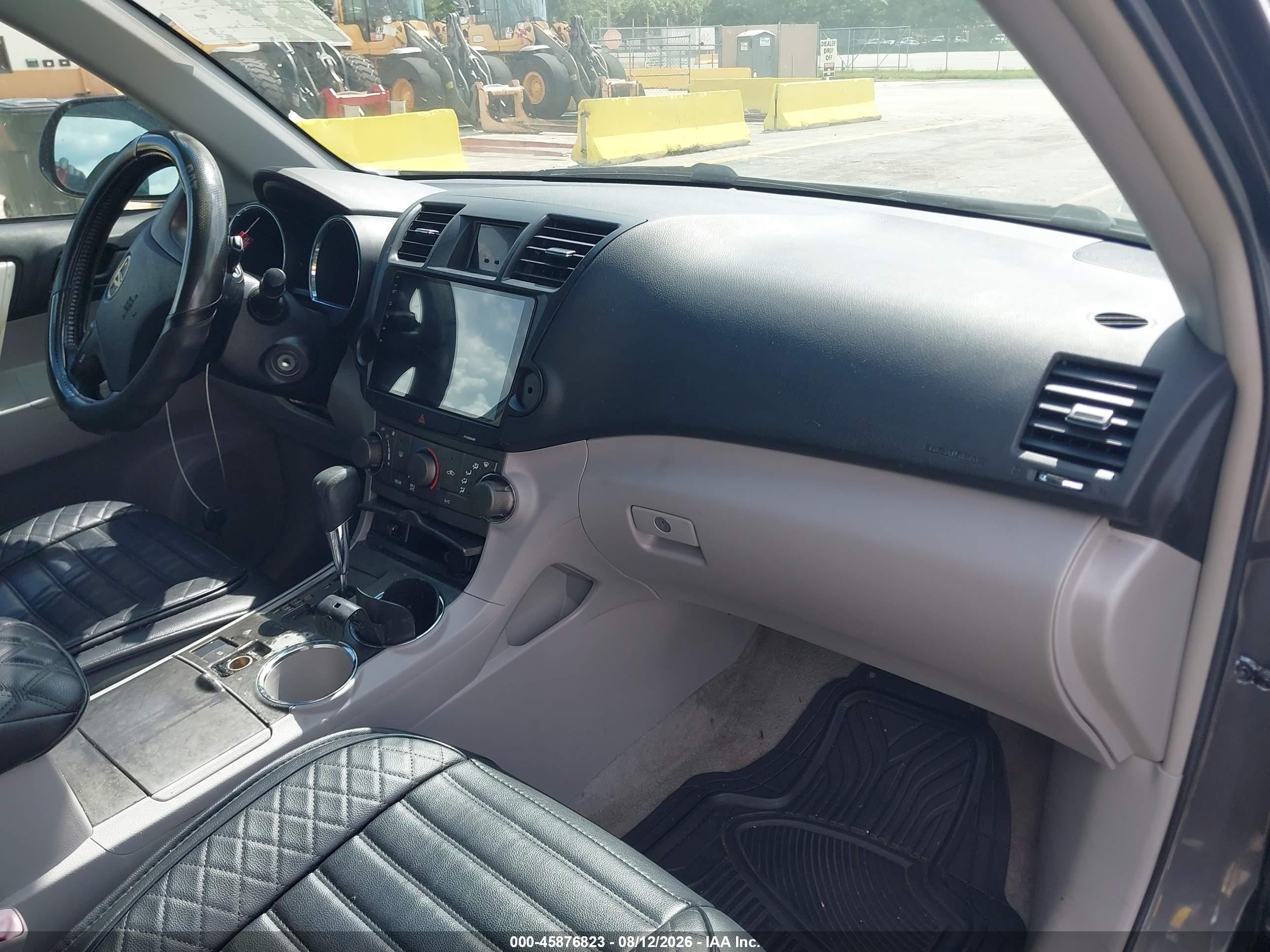2009 Toyota Highlander   Gray vin: JTEDS41A492073072