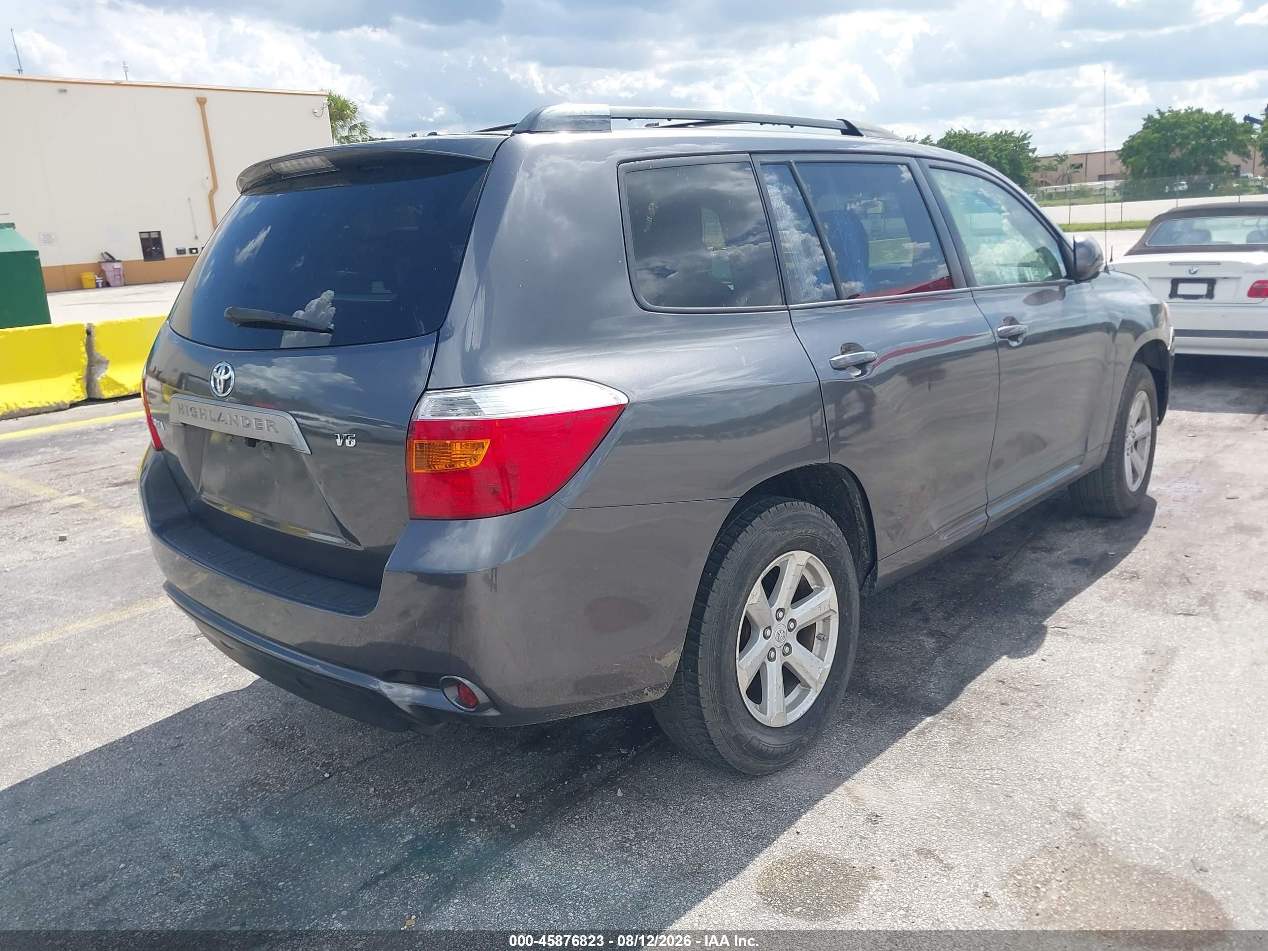 2009 Toyota Highlander   Gray vin: JTEDS41A492073072