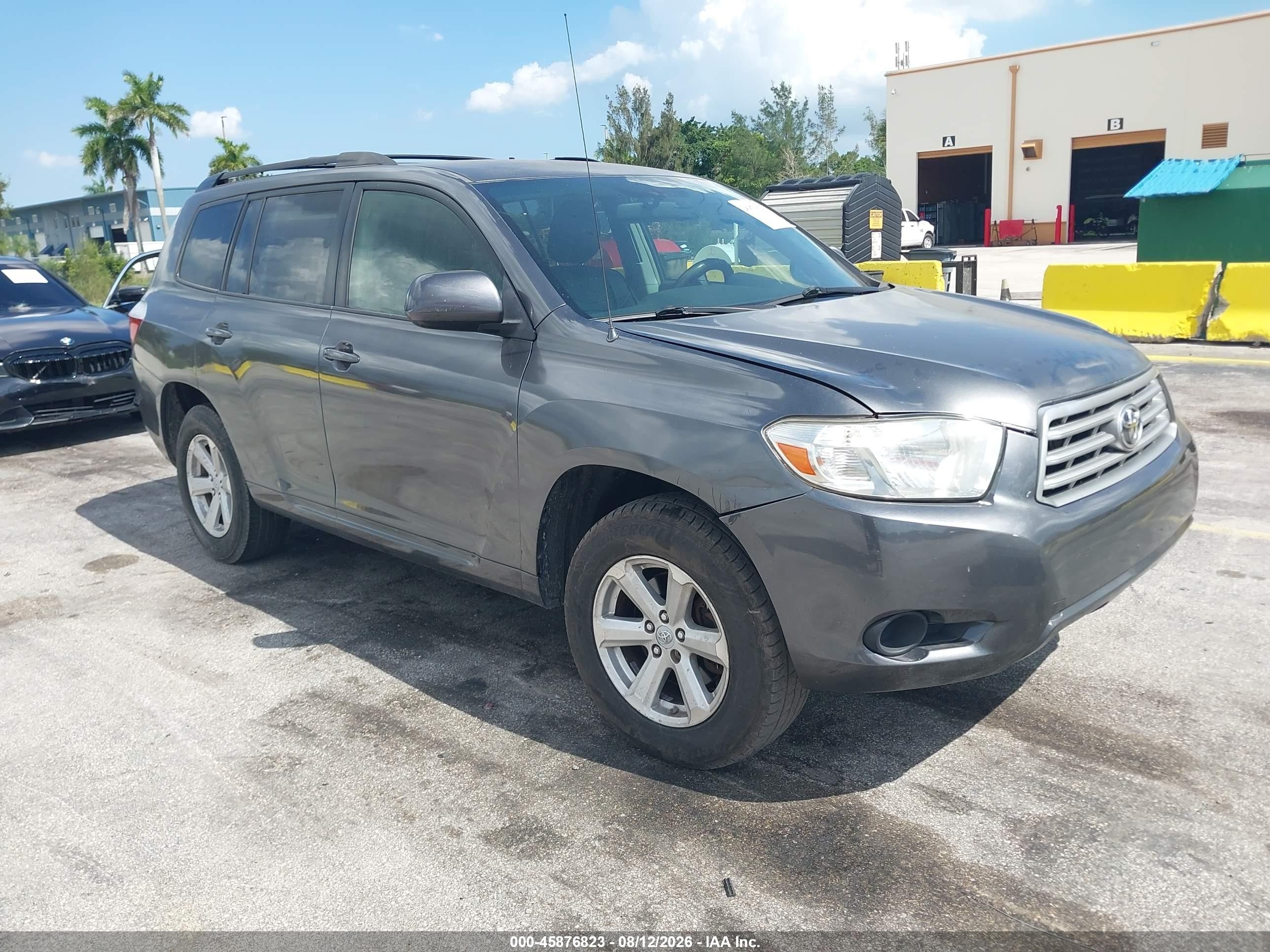 2009 Toyota Highlander   Gray vin: JTEDS41A492073072